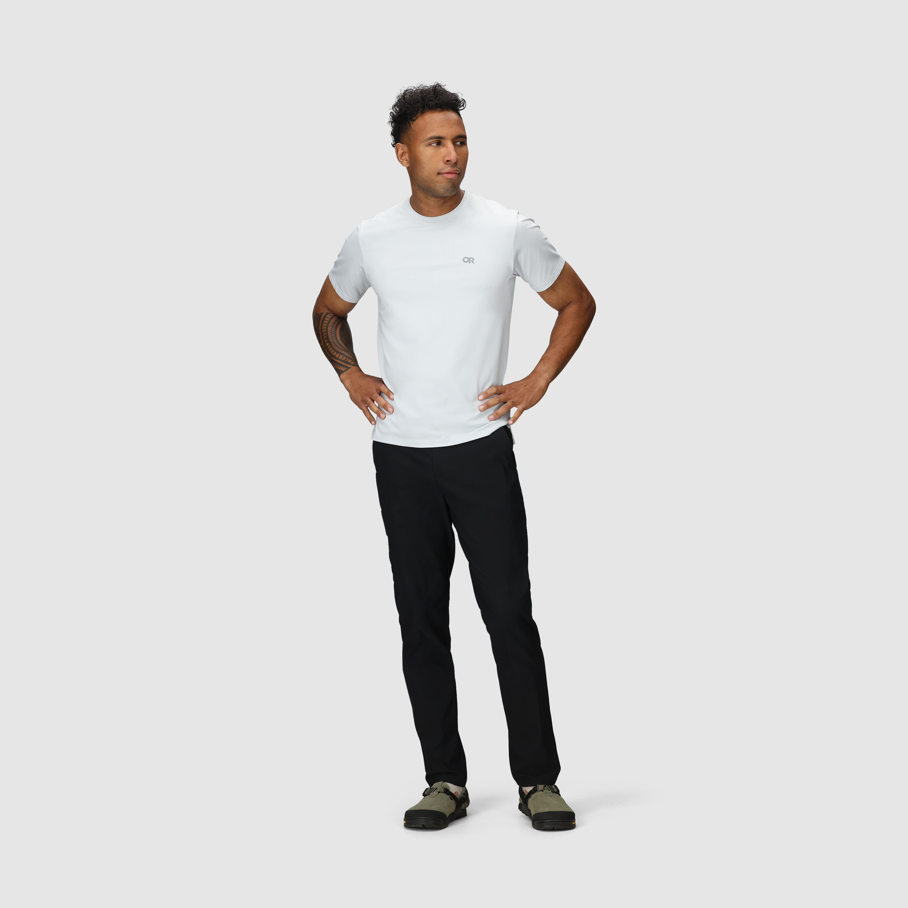 Men's Timberline Chino Pants - Comfortable Slim Fit Casual Trousers for Office, Travel & Everyday Wear