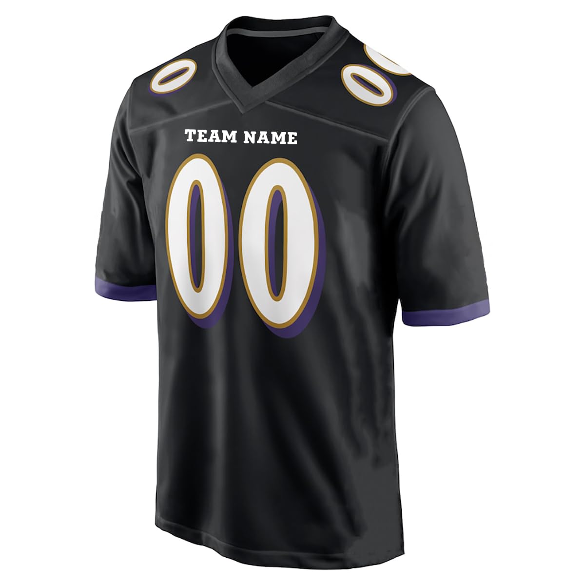 Custom Football Jersey Personalized with Name, Number & Team - Men's Women's Youth Sports Uniform for Soccer, Football Games & Fan Apparel