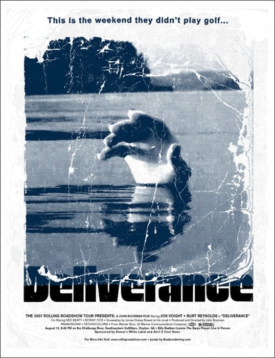 Vintage Deliverance Decoder Ring Design Wall Art Poster - Unique Home Decor for Movie Fans & Mystery Lovers | Perfect for Living Room, Bedroom, Office & Man Cave