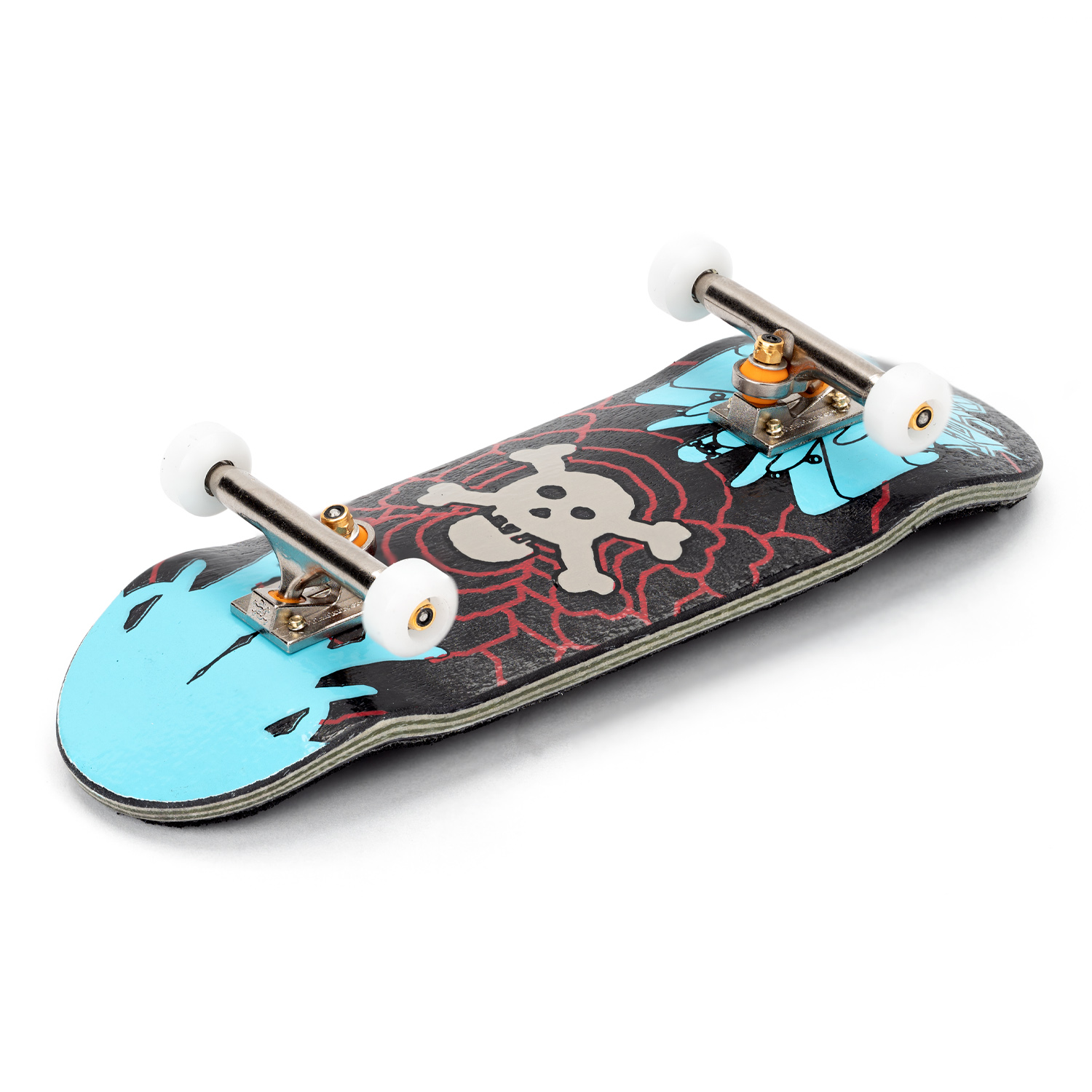 Blackriver Fingerboard Complete Skateboard - Professional Mini Fingerboard for Skateboard Enthusiasts | Perfect for Indoor Practice, Office Fun & Skateboard Training