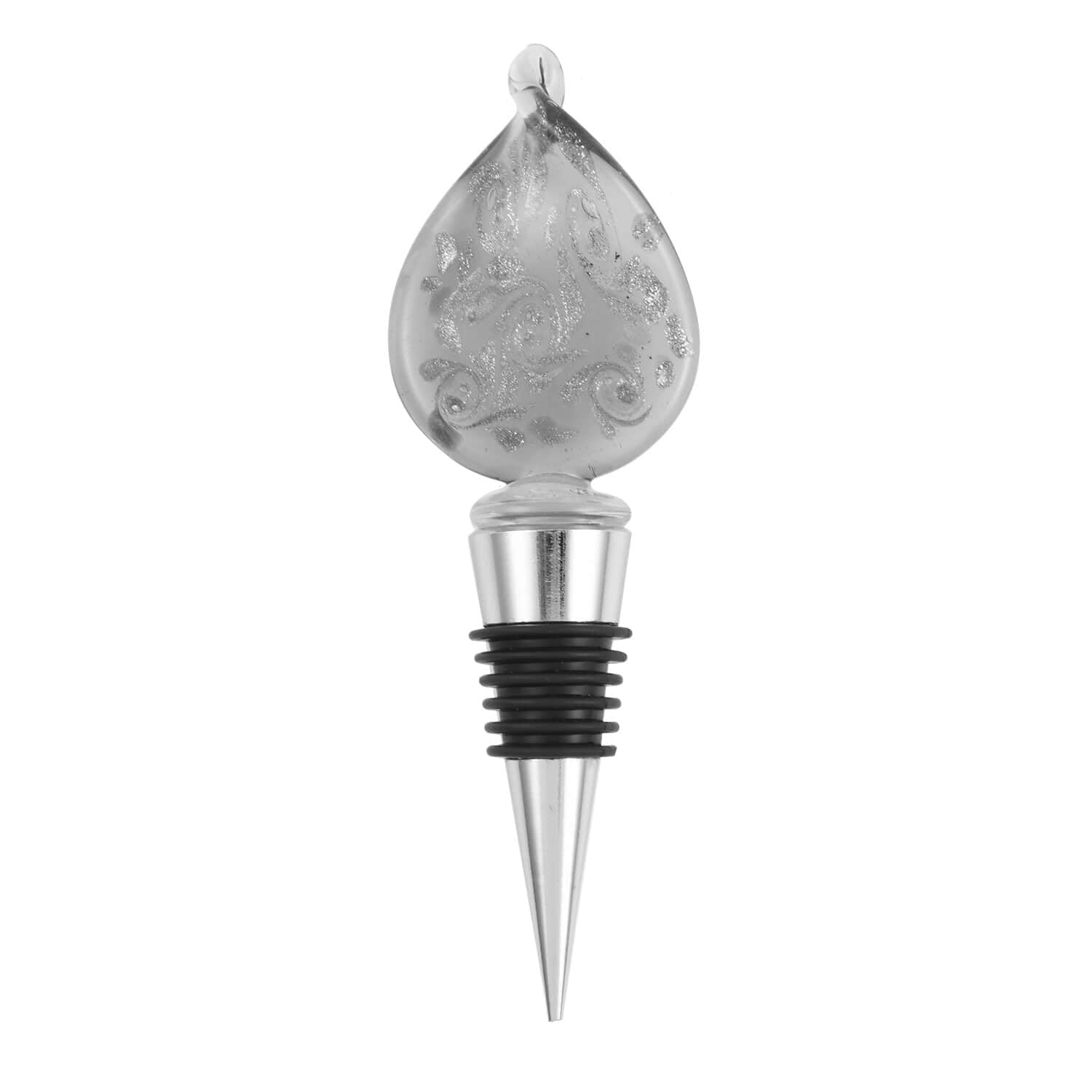 SHOP LC Glass Resin Bottle Stopper Pendant Necklace for Women - 20