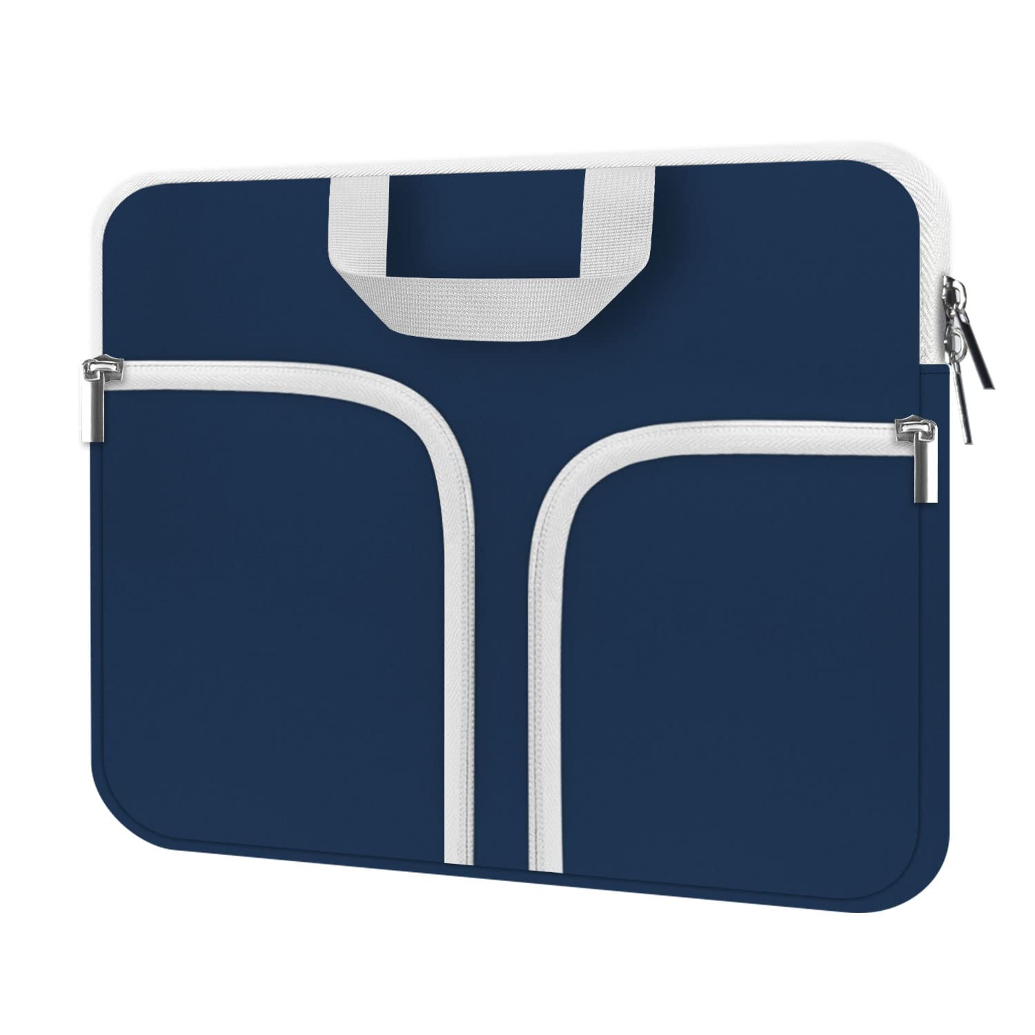 HESTECH 11.6-12.3 Inch Chromebook Case - Neoprene Laptop Sleeve Protective Cover for Acer R11, HP Stream, Samsung, Surface X, MacBook Air/Pro M2 M1 - Lightweight & Shockproof - Perfect for School, Office & Travel - Pacific Blue