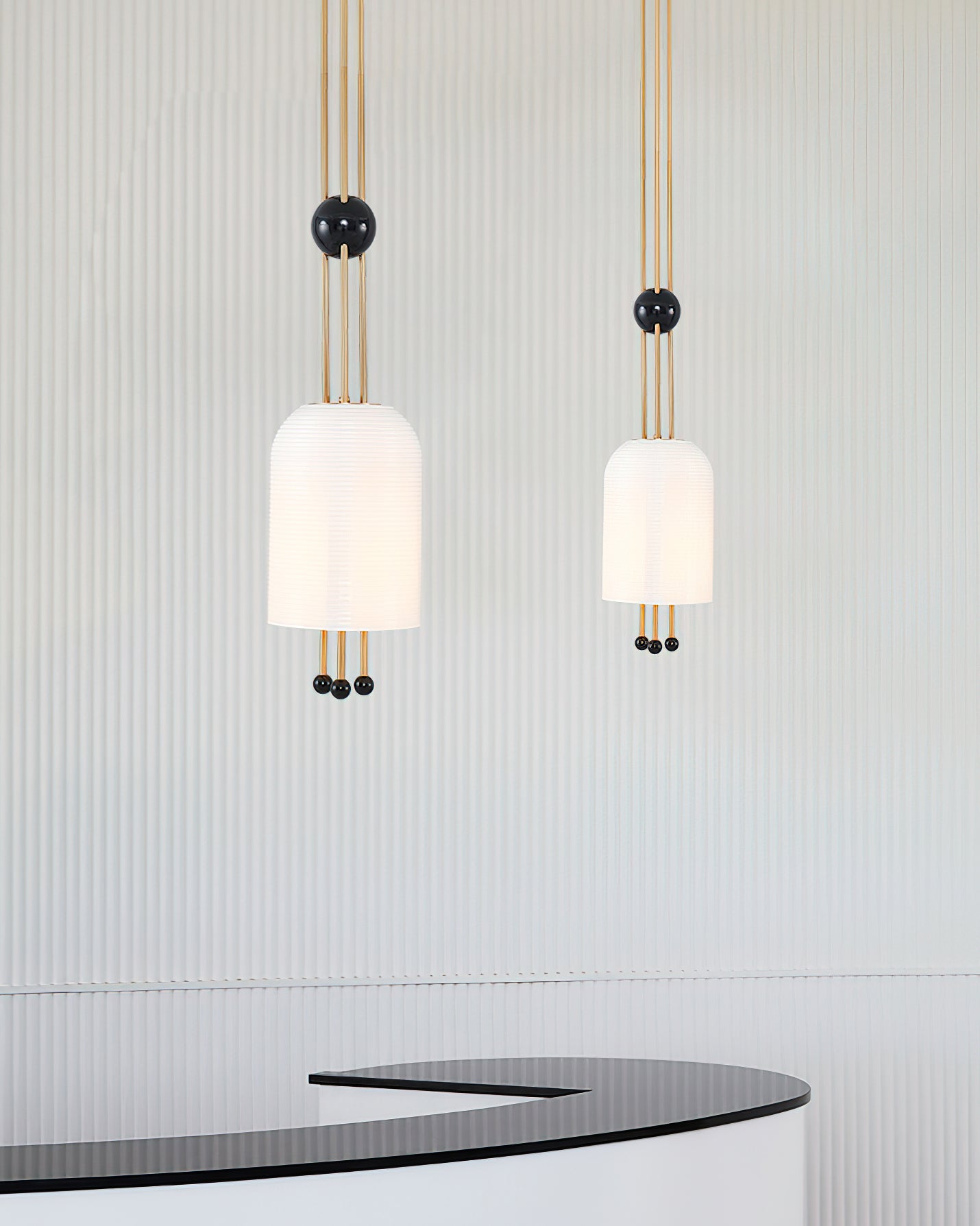 Bertha Pendant Light - Modern Hanging Ceiling Lamp for Kitchen Island, Dining Room & Bedroom | Dimmable LED Lighting Fixture