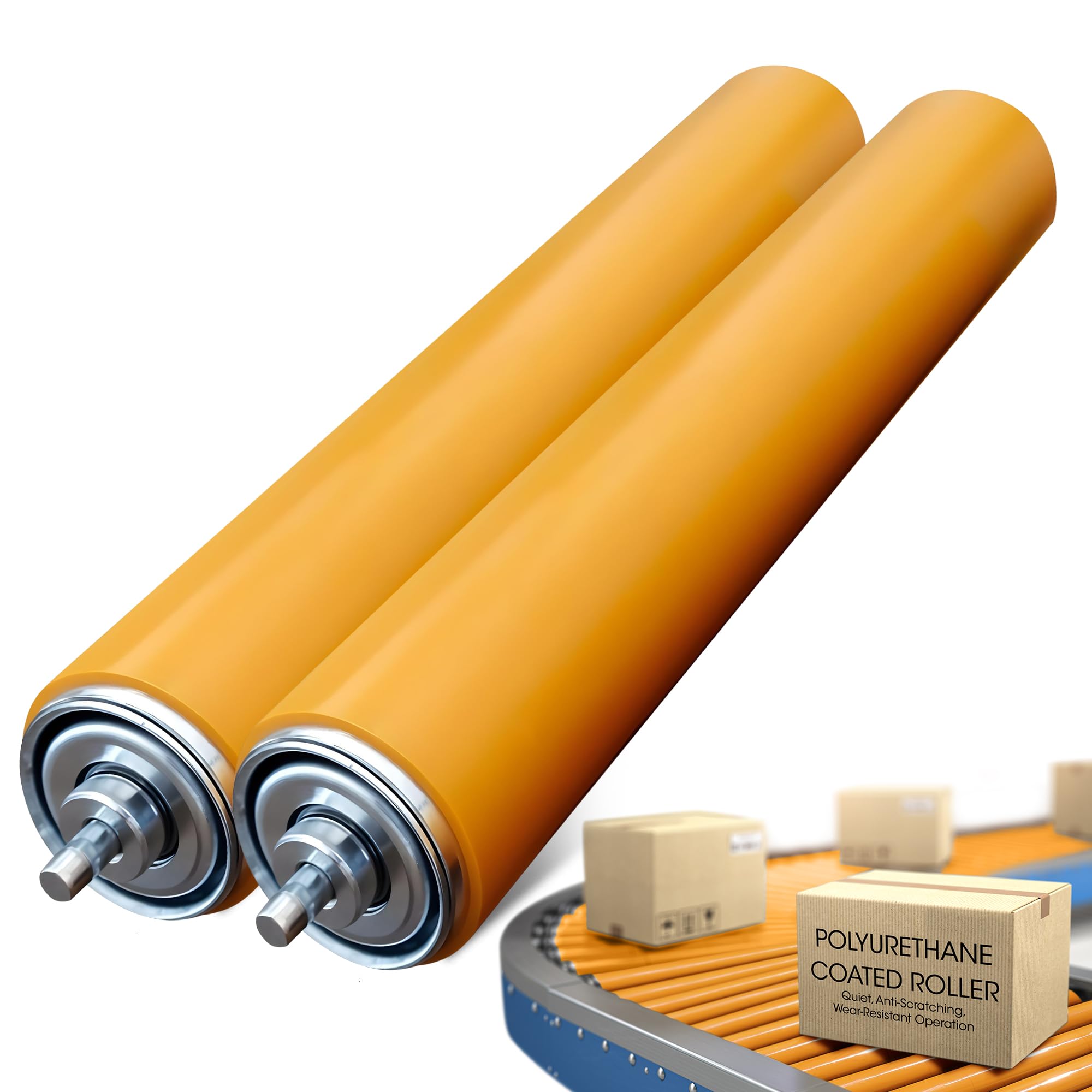 Polyurethane Conveyor Rollers 15
