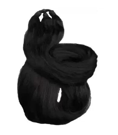 BLUSHIA Cold Fusion Hair Extension - Traditional Parandi Hair Braid for Women & Girls | Indian Hair Choti for Weddings, Parties & Festivals