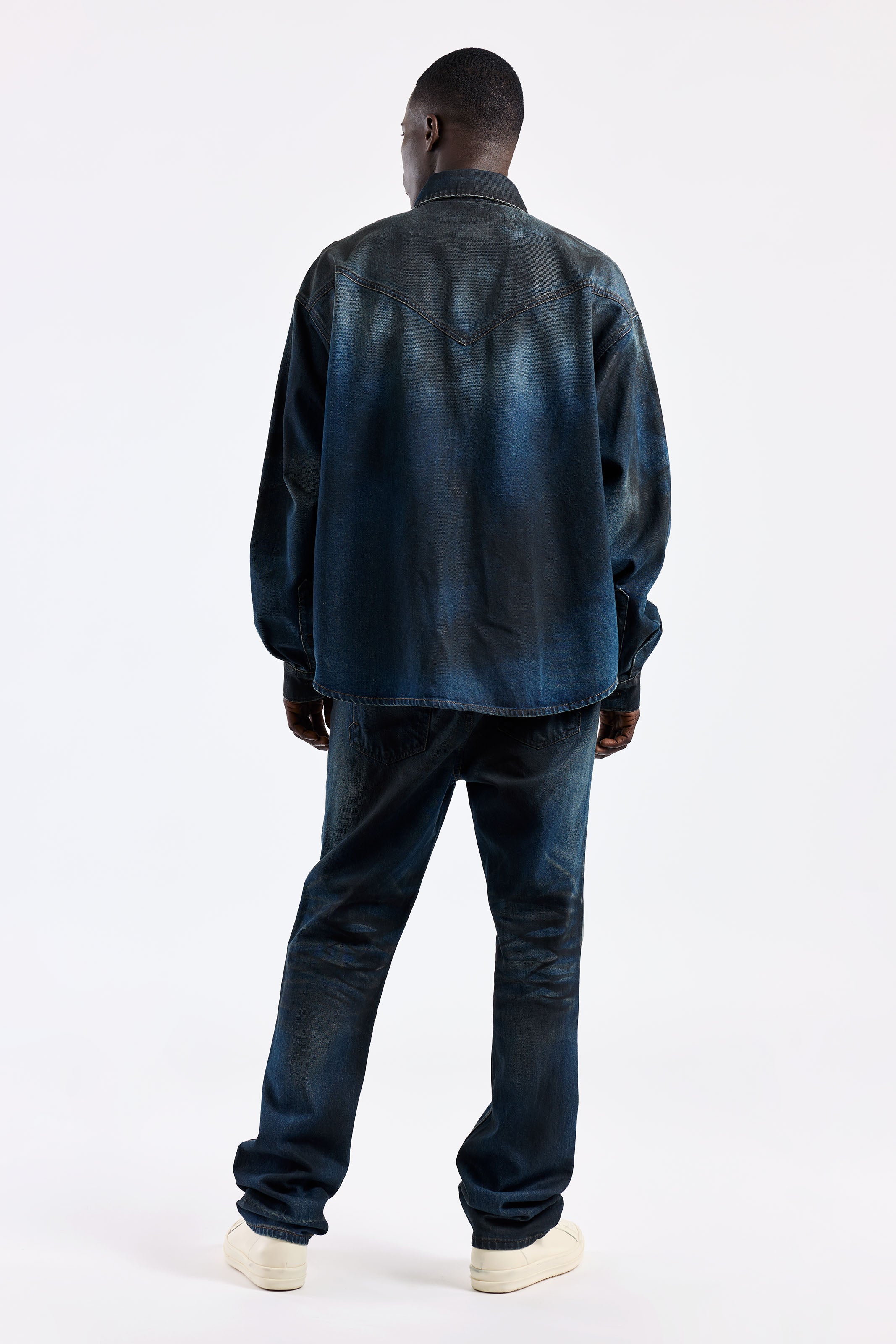 Men's Denim Overshirt Jacket - Camden Style Casual Shirt for Layering | Perfect for Outdoor Adventures & Everyday Wear