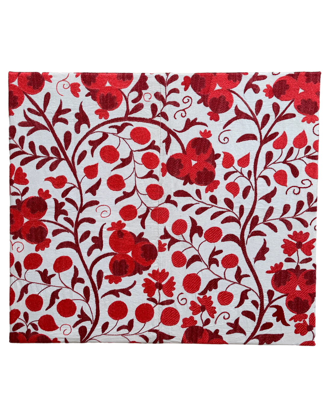 Handmade Suzani Embroidered Wall Art Tapestry No. 10 - Boho Chic Home Decor for Living Room, Bedroom & Office - Premium Cotton Textile Hanging Artwork