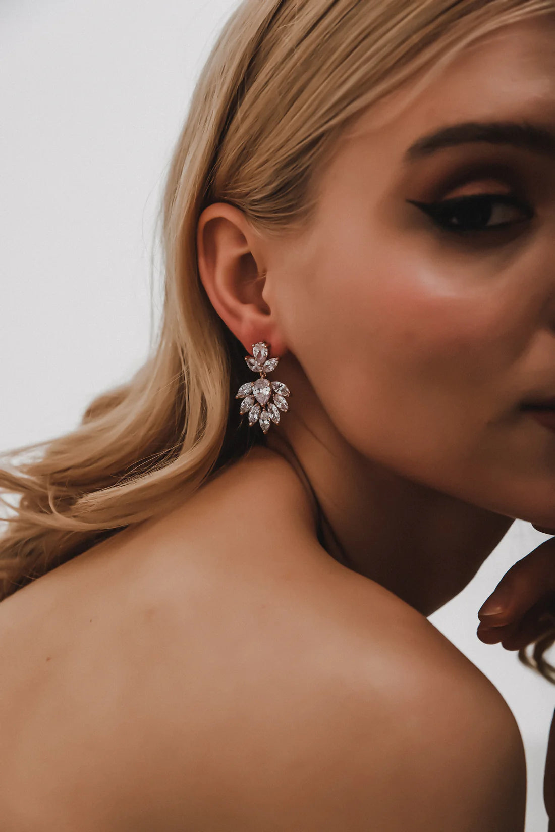 Stella E051 Elegant Pearl Drop Earrings for Women - Perfect for Weddings, Parties & Special Occasions