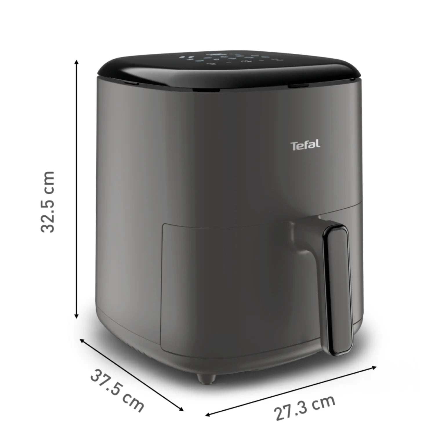Tefal Easy Fry Max 5L Air Fryer EY245H - Healthy Oil-Free Cooking, Large Capacity, Digital Touchscreen - Perfect for Family Meals, Snacks & Quick Dinners