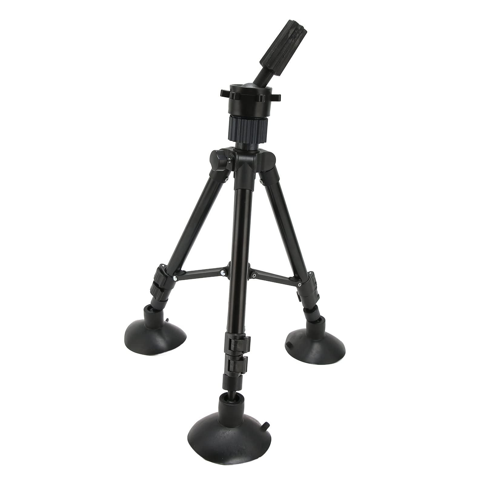 Portable Adjustable Wig Head Stand with Suction Base - Aluminum Alloy Mannequin Holder for Beauty Salon & Hairstyling Practice - Perfect for Wig Styling, Makeup Training & Salon Display