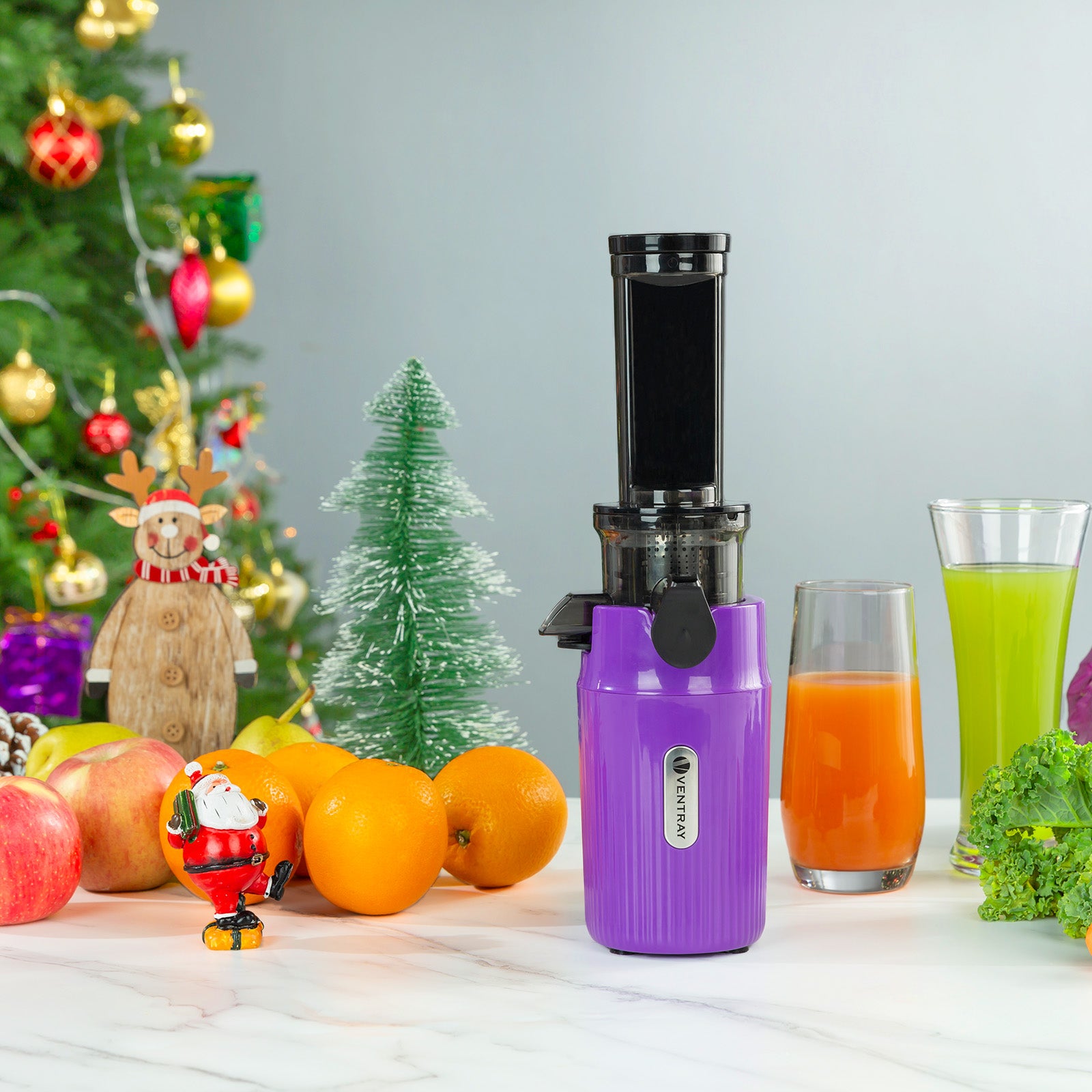 Premium Ginnie Juicer - High-Speed Cold Press Juicer for Fruits & Vegetables - Perfect for Healthy Juicing at Home, Gym, or Office