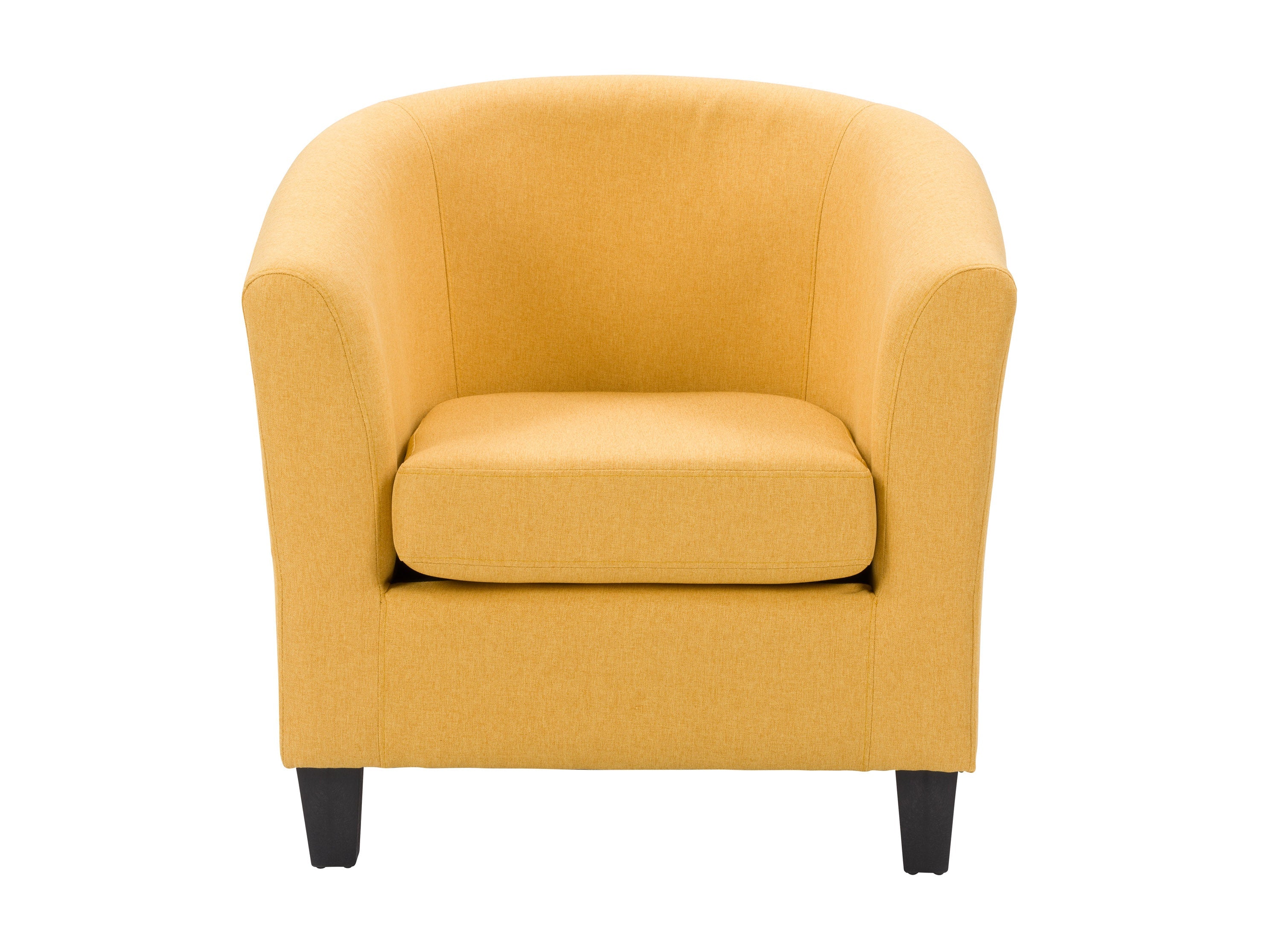Modern Tufted Tub Chair - Comfortable Upholstered Accent Armchair for Living Room, Bedroom & Office - Perfect for Relaxing, Reading & Lounging