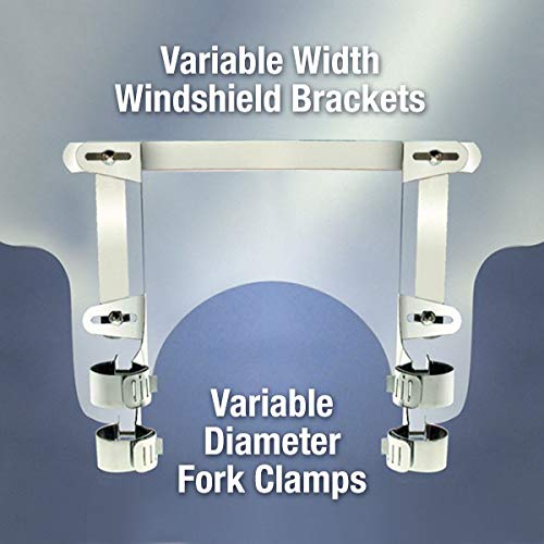 Clear Windshield High Turn Signal LED Motorcycle Lights - Enhance Visibility & Safety for Night Riding & Commuting