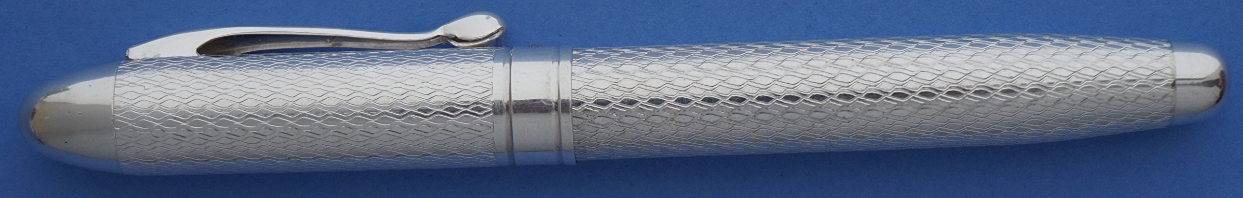 Premium 999 Silver Rollerball Pen for Professionals - Luxury Business Writing Instrument with Standard Refill - Perfect for Office, Executive Gifts & Corporate Events - Subtle Sign of Success