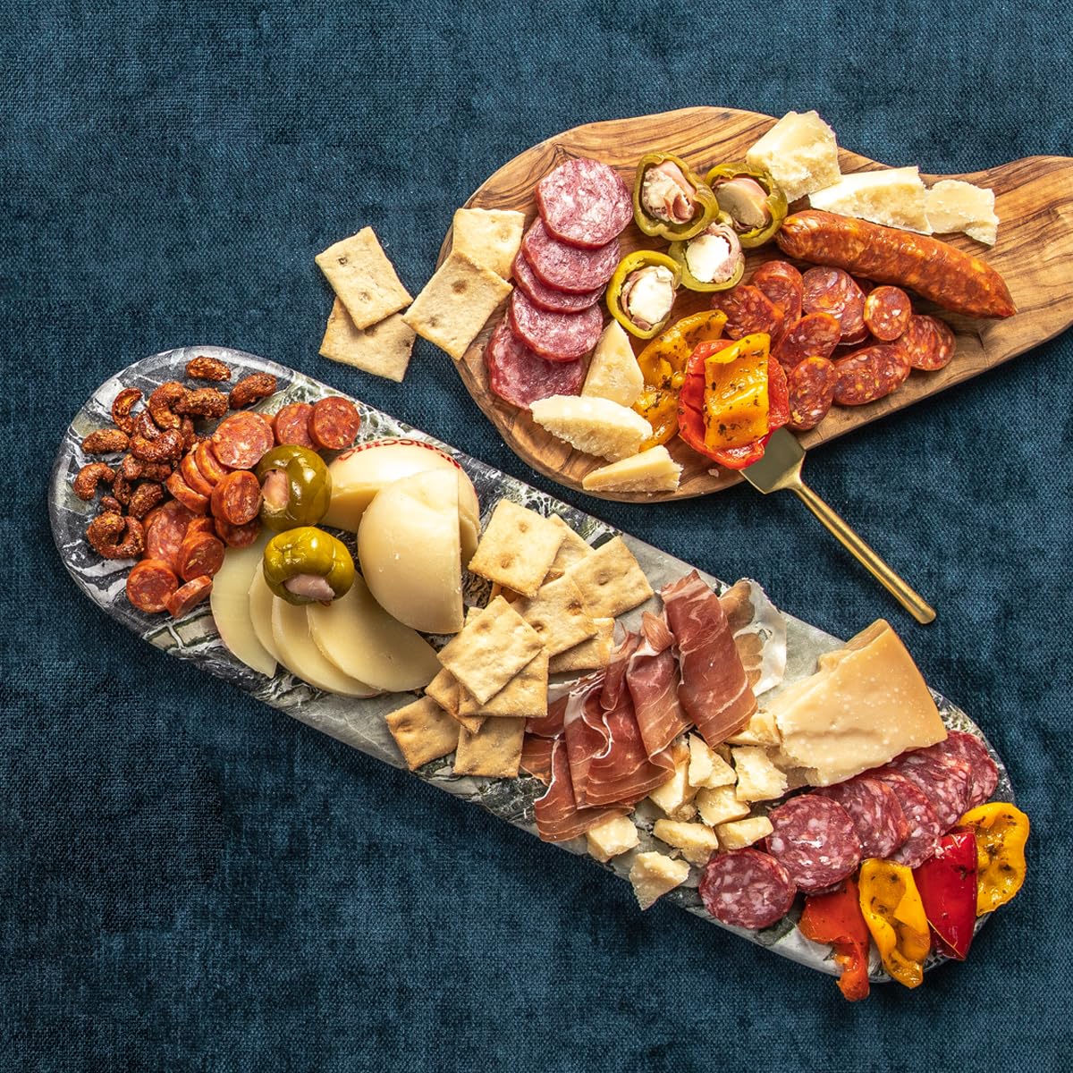 Di Bruno Bros Italian Market Cheese & Charcuterie Gift Crate - Authentic Gourmet Italian Food Gift Basket with Premium Cheeses & Cured Meats | Perfect for Entertaining, Housewarming Gifts & Holiday Parties