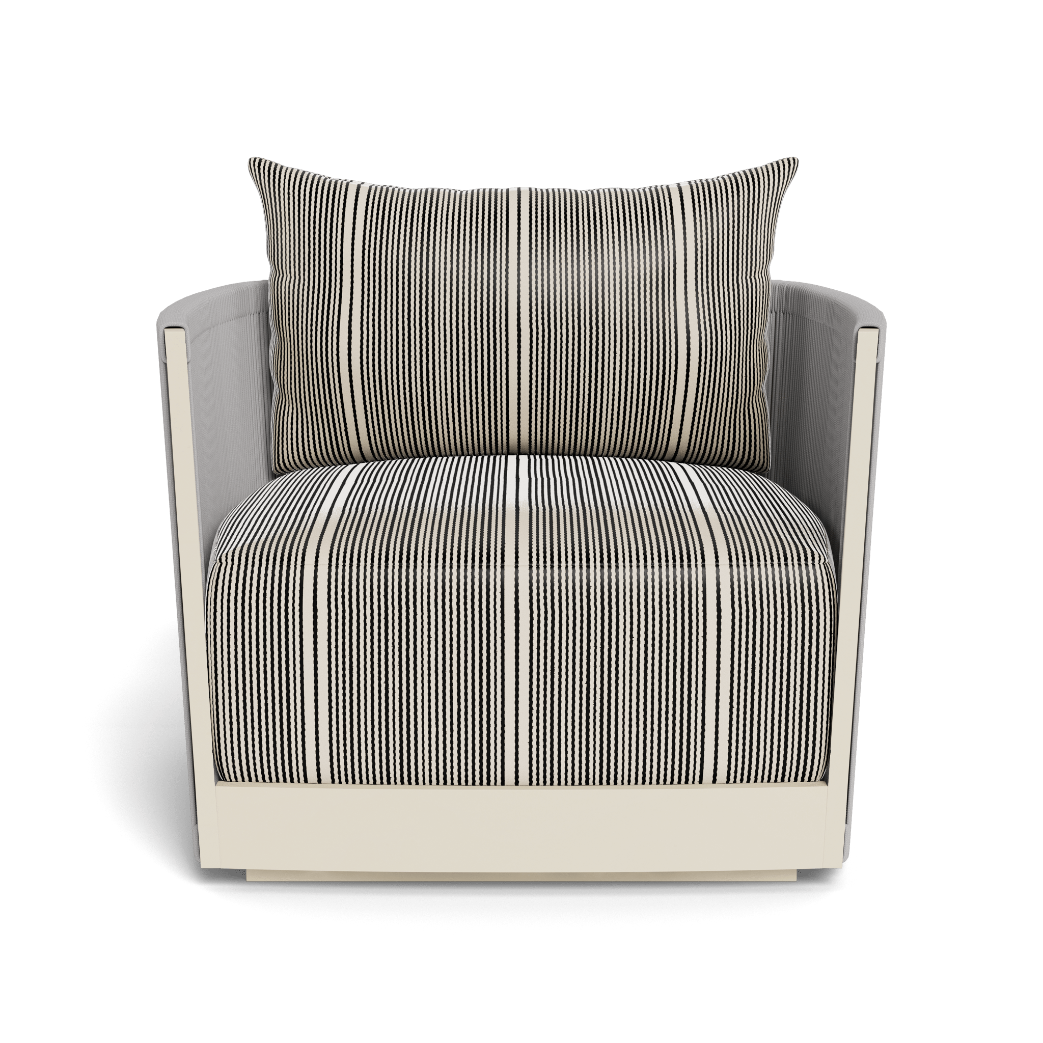 Antigua Swivel Lounge Chair - Modern Patio Furniture for Outdoor Relaxation, Garden, Poolside & Backyard Comfort
