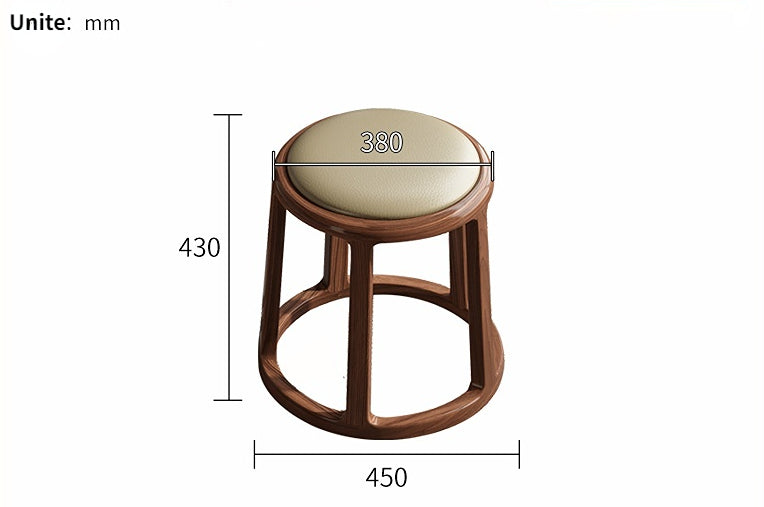 Extendable & Rotatable Walnut Tea Table - Adjustable Coffee Table for Living Room, Perfect for Small Spaces, Reading Nook, or Home Office