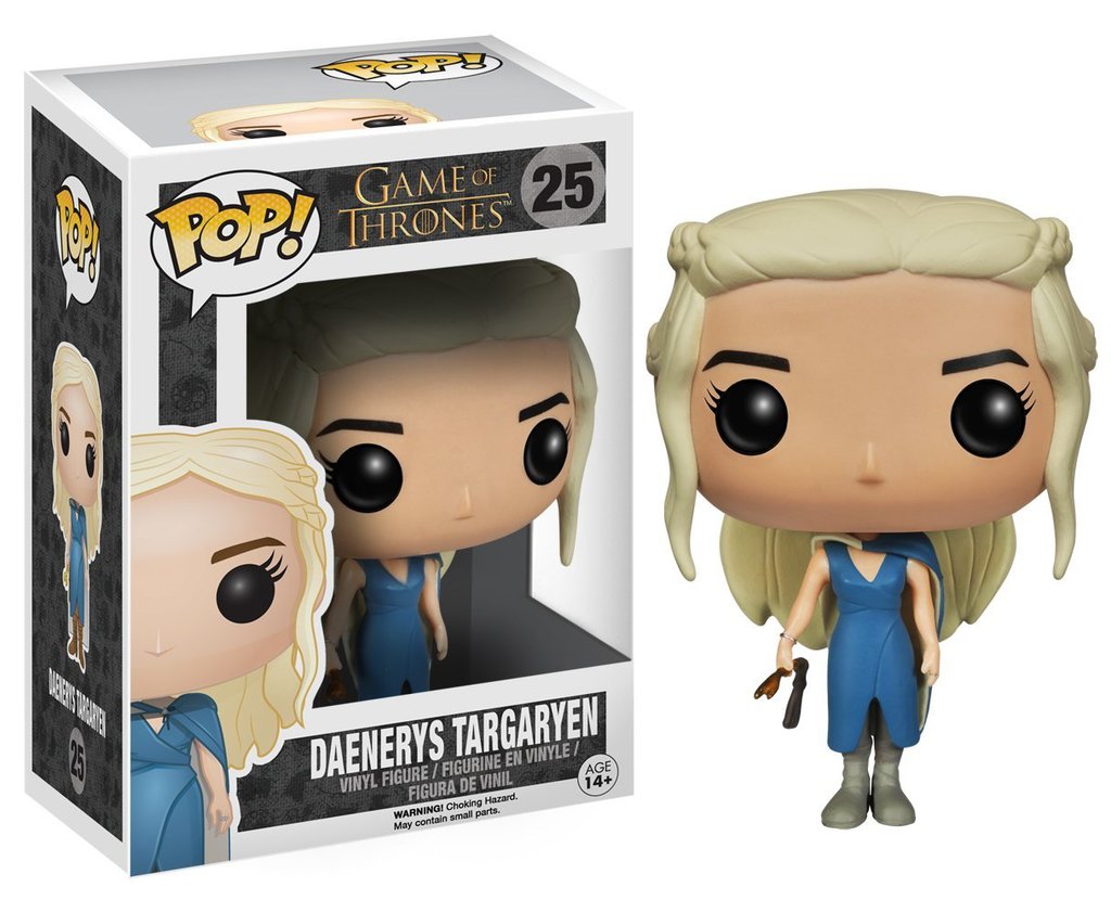 Game of Thrones Daenerys Targaryen #25 Action Figure - Collectible Dragon Queen Statue for Fans & GOT Merchandise Lovers | Perfect for Display, Gift Giving & Fantasy Decor