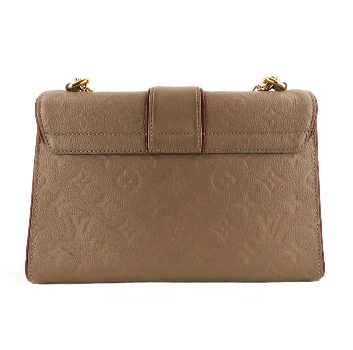 LV Saint Sulpice PM Monogram Empreinte Leather Crossbody Bag for Women - Luxury Designer Handbag for Everyday Use, Travel & Special Occasions