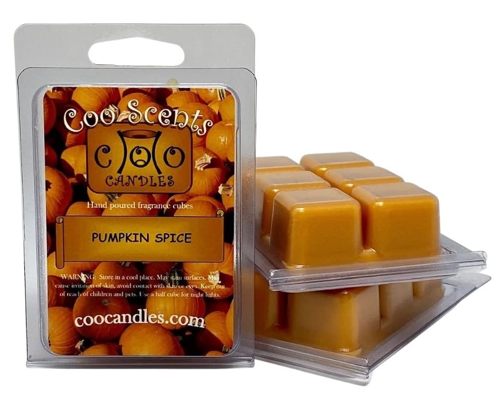 3 Pack Soy Blend Highly Scented Wickless Candle Wax Melts - Pumpkin Spice Fragrance for Warmers | Home Decor, Relaxation & Aromatherapy