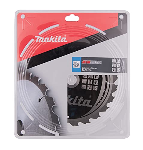 Makita B-08268 TCT Saw Blade - 7-1/4 Inch Carbide-Tipped Circular Saw Blade for Wood Cutting - Perfect for DIY Projects, Carpentry, and Construction Work