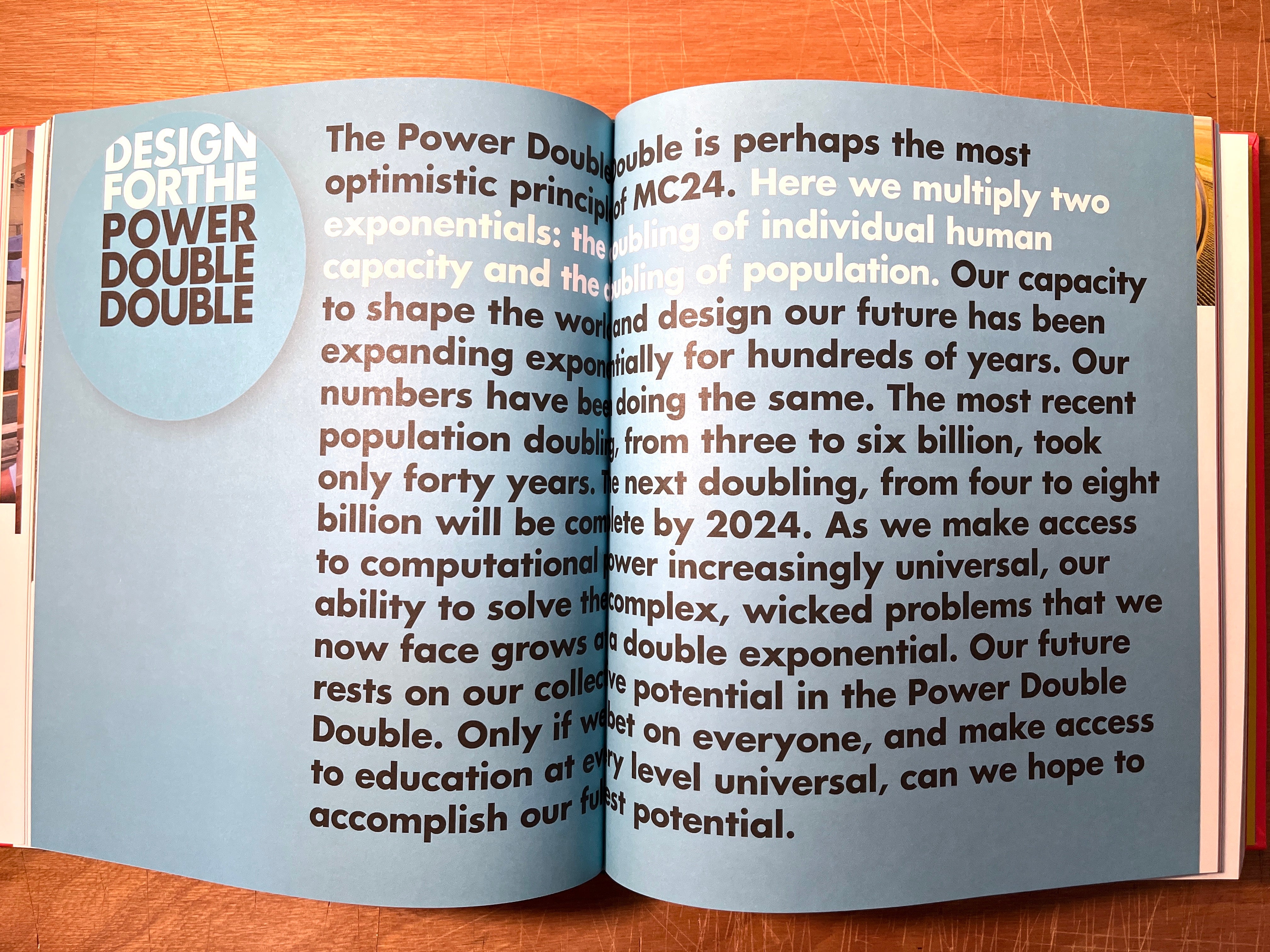 Bruce Mau's MC24: 24 Principles for Designing the Future - 1st Edition Hardcover Book by Phaidon (2020) | Perfect for Designers, Architects & Creative Professionals - Ideal for Inspiration & Workspace Decor