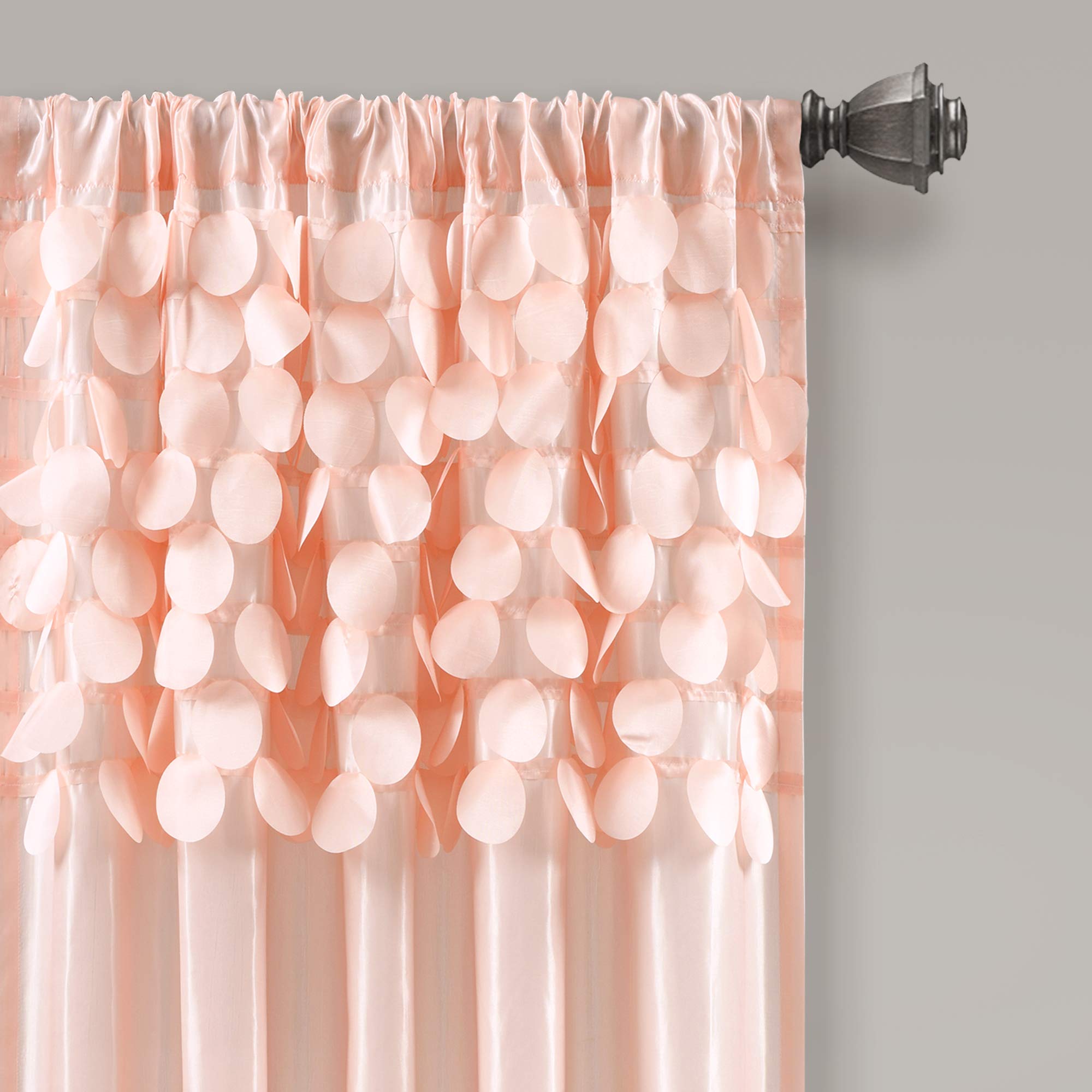 Lush Decor Circle Dream Window Curtains Panel Set - 54