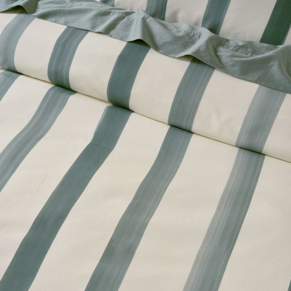 Linen House Fremantle Quilt Cover Set - Premium Cotton Bedding Set for Queen/King Size - Soft & Breathable Duvet Cover for Cozy Bedroom Decor