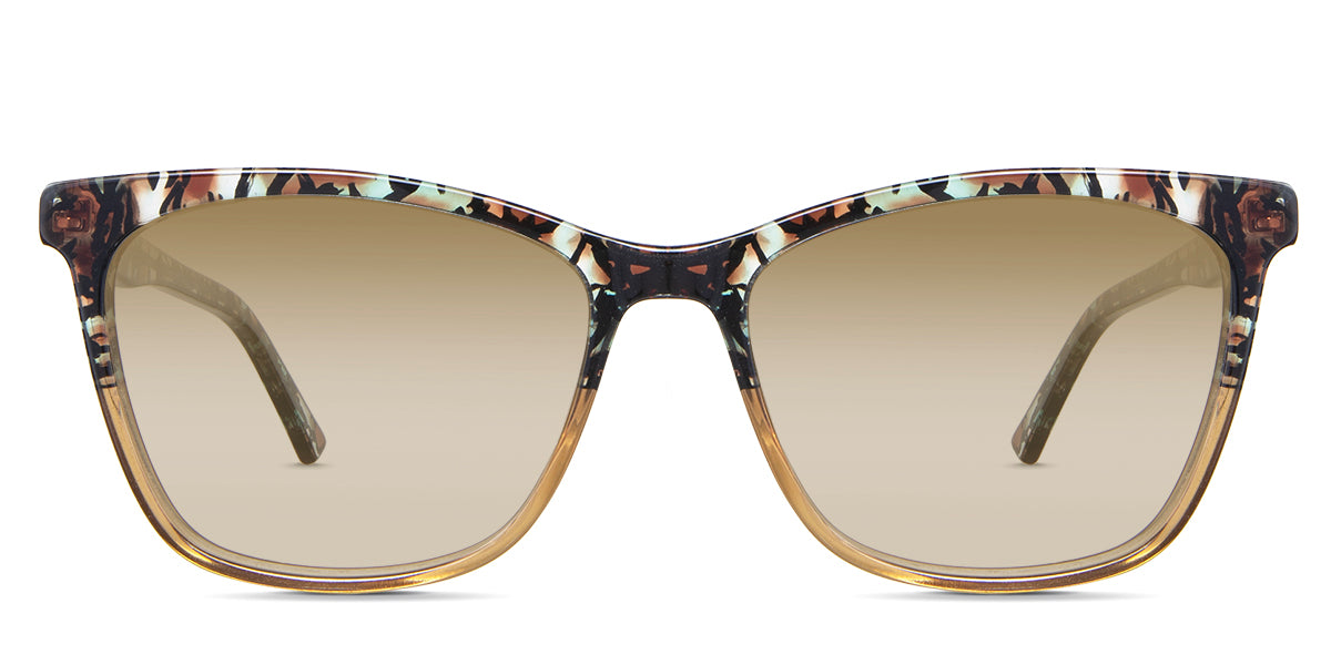 Stylish Paisley Print Women's Prescription Sunglasses – UV Protection & Fashion Eyewear for Driving, Outdoor Activities & Everyday Wear