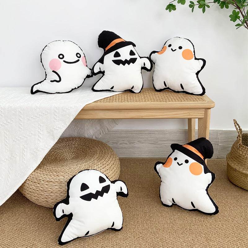 SpookySquish - Adorable Ghost Plush Toy | Soft & Huggable Halloween Stuffed Animal | Perfect for Kids' Room Decor, Party Favors & Cute Gifts