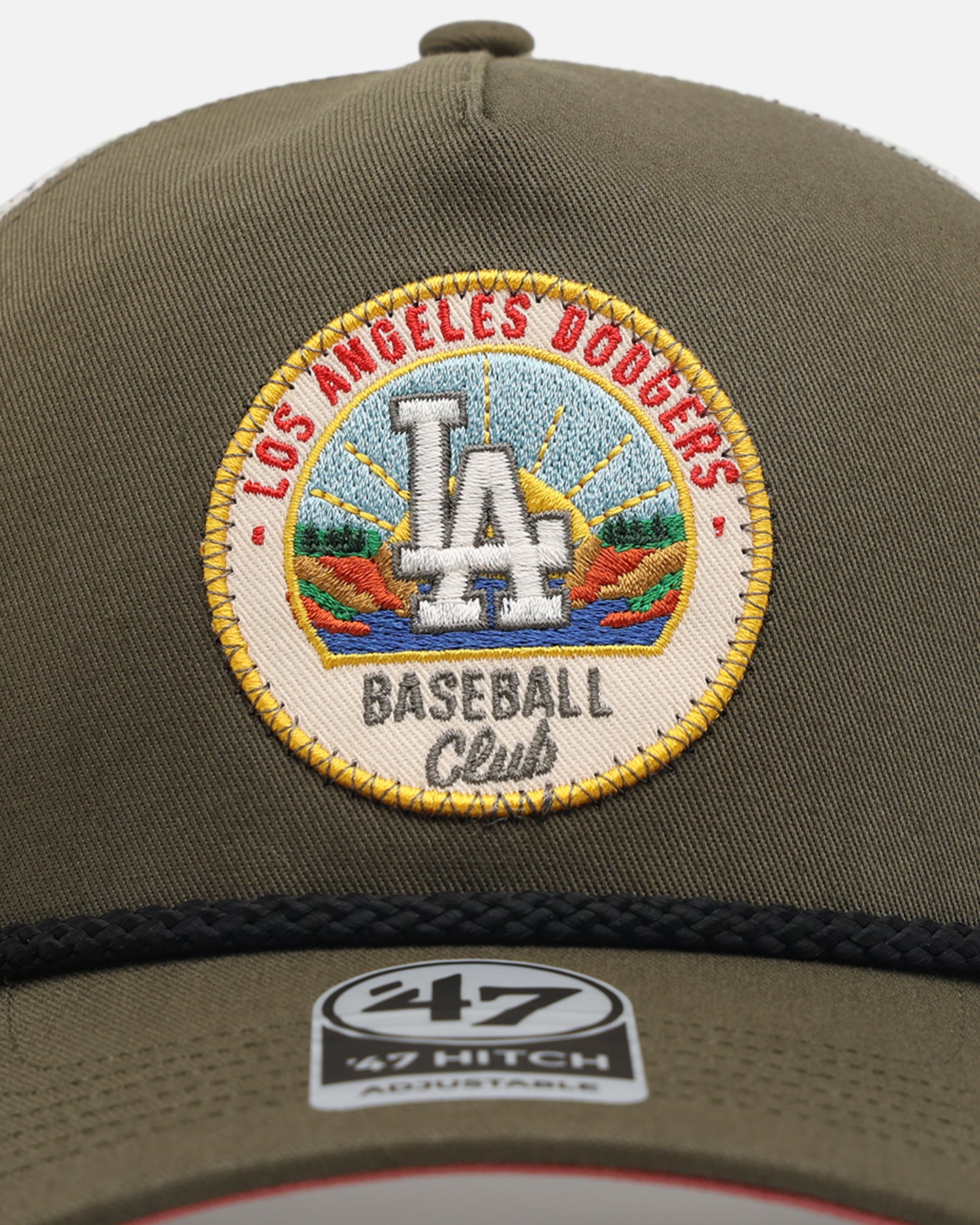 47 Brand Los Angeles Dodgers 'Casting Call' Snapback Trucker Hat - Sandalwood | Adjustable Baseball Cap for Men & Women | Perfect for Games, Fan Gear & Streetwear Fashion