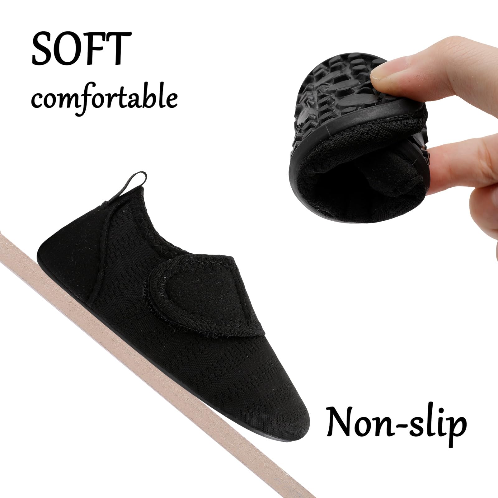 Storeofbaby Baby Boys Girls Quick Dry Water Shoes - Barefoot Aqua Socks for Swim, Beach, Pool, and Outdoor Adventures
