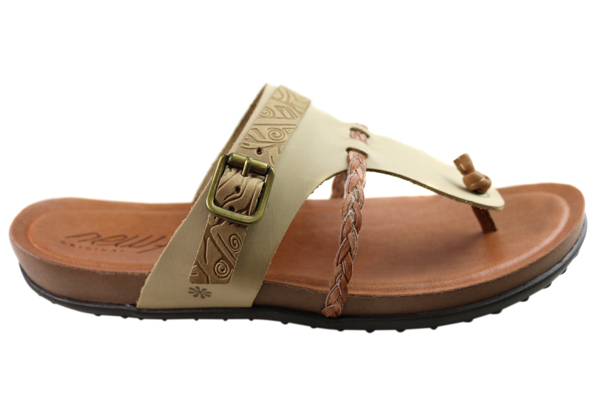 Women's Comfortable Leather Sandals - Handmade in Brazil - Casual Summer Flip Flops for Beach, Travel & Everyday Wear