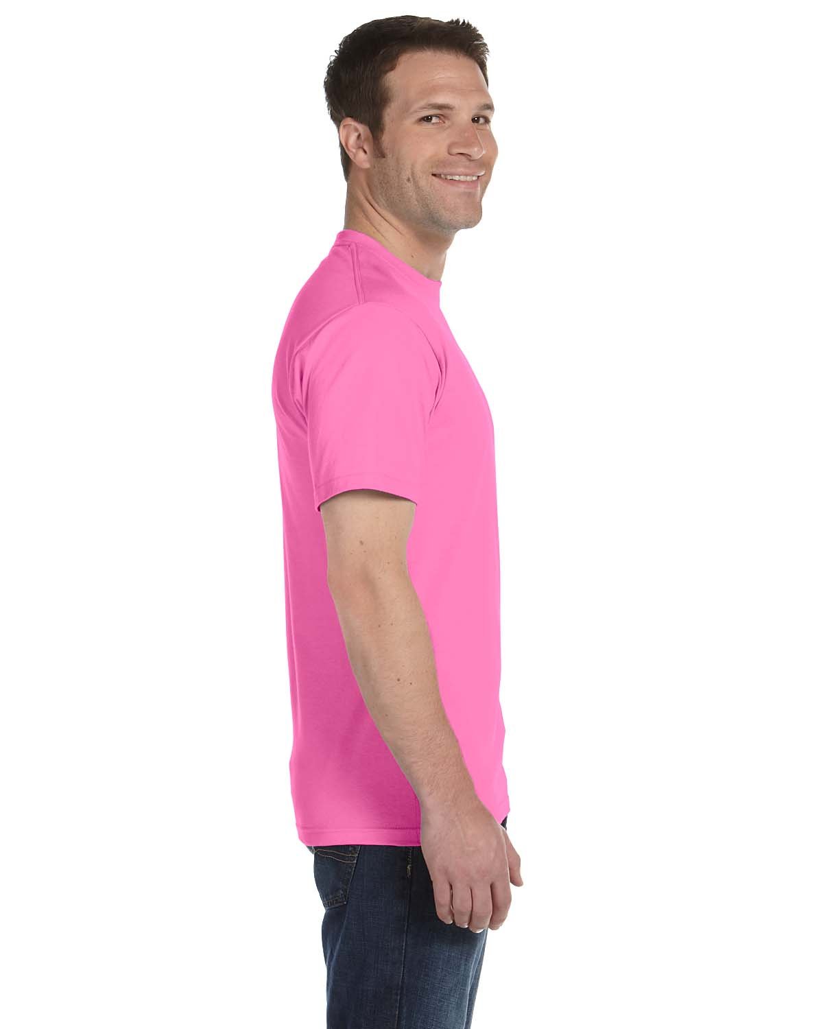 Gildan Men's DryBlend Moisture Wicking 7/8 Inch Crew Neck T-Shirt - Breathable Quick-Dry Activewear for Gym, Running & Casual Wear