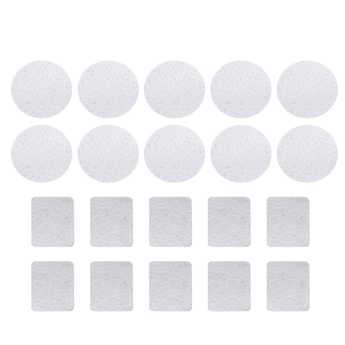 FRCOLOR Magnetic Circle Stickers for Eyeshadow - Round Metal Makeup Stickers with Strong Adhesive - Perfect for DIY Makeup Palettes, Nail Art & Craft Projects (Includes Empty Square Spatula Tool)