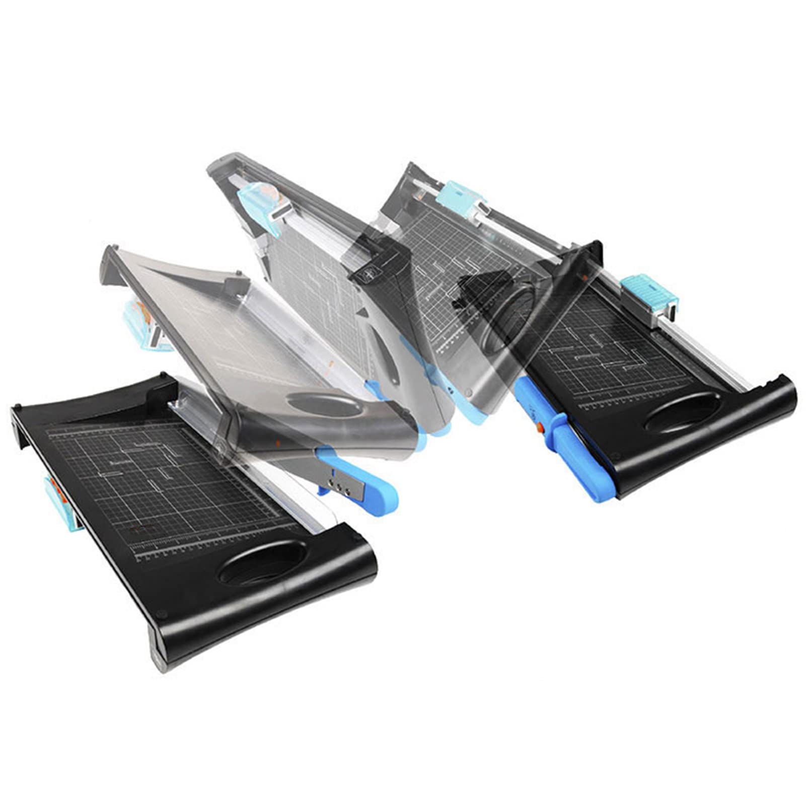 PrimaevalColossus 6-in-1 A4 Paper Cutter - Guillotine Trimmer with Dotted, Wavy, Straight, Cut, Chamfer & Indentation Blades for Scrapbooking, Craft Paper, Photos, Cardstock & Office Use - Perfect for DIY Projects, School Supplies & Home Office Organization