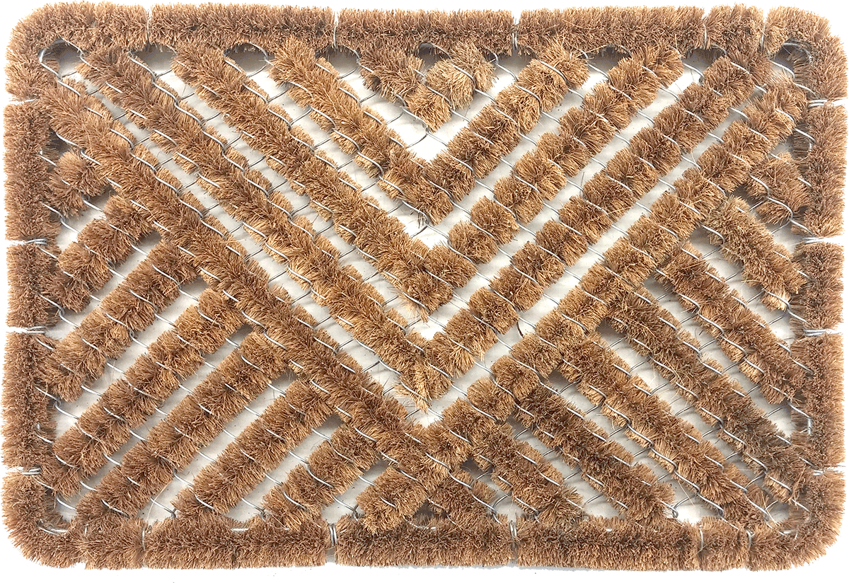Triad Boot Scraper Mat - Heavy Duty Outdoor Shoe Cleaner for Mud, Snow & Dirt - Non-Slip Doormat for Entryway, Garage & Patio Use