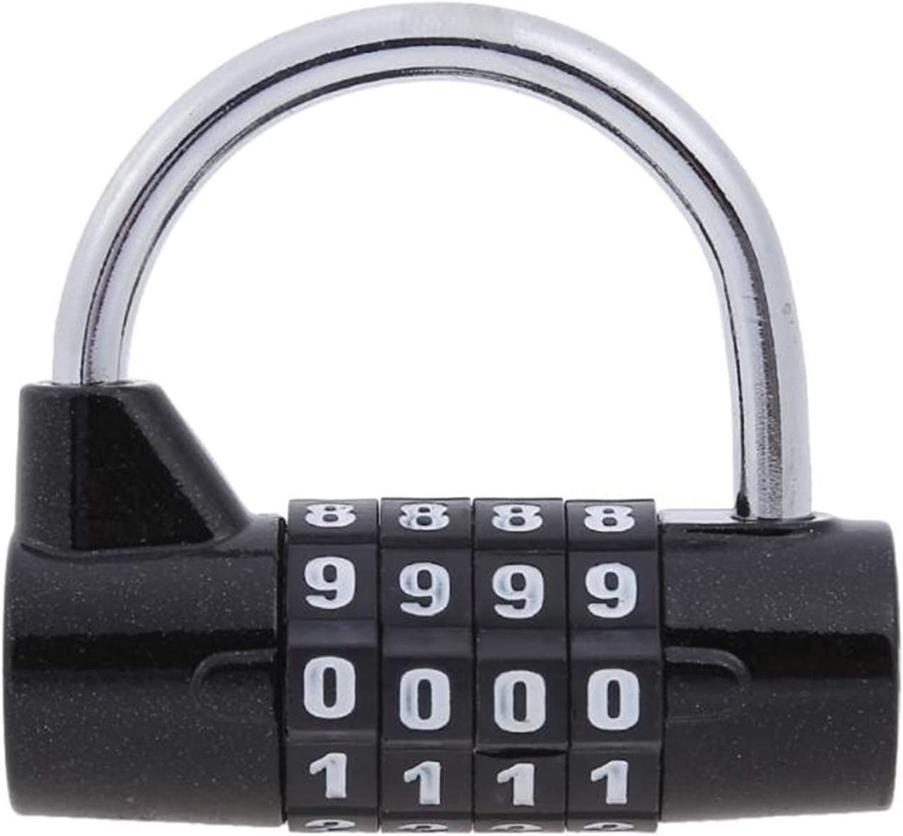 1500mm Anti-Theft Bike Lock with 4-Digit Combination - Foldable Cable Lock for Bicycle, Motorcycle, Gym & Backpack Security | Perfect for Cycling, MTB & Outdoor Activities