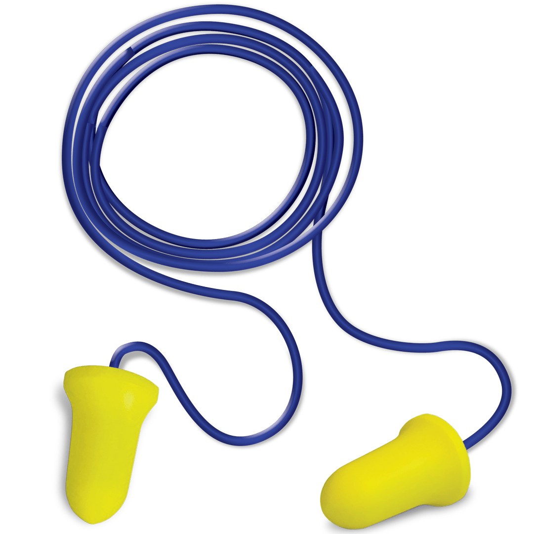 Armour Bell Class 5 Corded Ear Plugs - 100 Pack - Hearing Protection for Shooting, Construction & Industrial Work