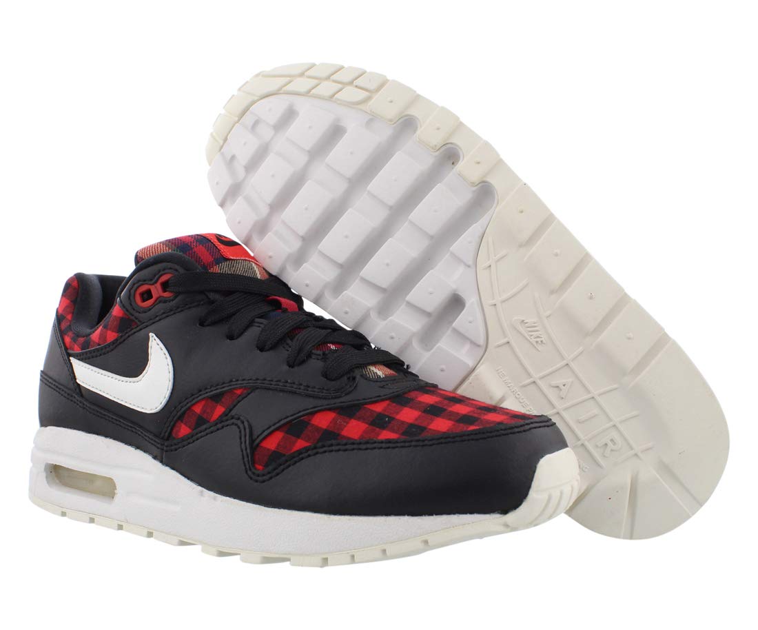 Nike Air Max 1 SE Plaid Kids Running Shoes - Comfortable & Stylish Sneakers for Boys & Girls - Perfect for School, Sports & Everyday Wear