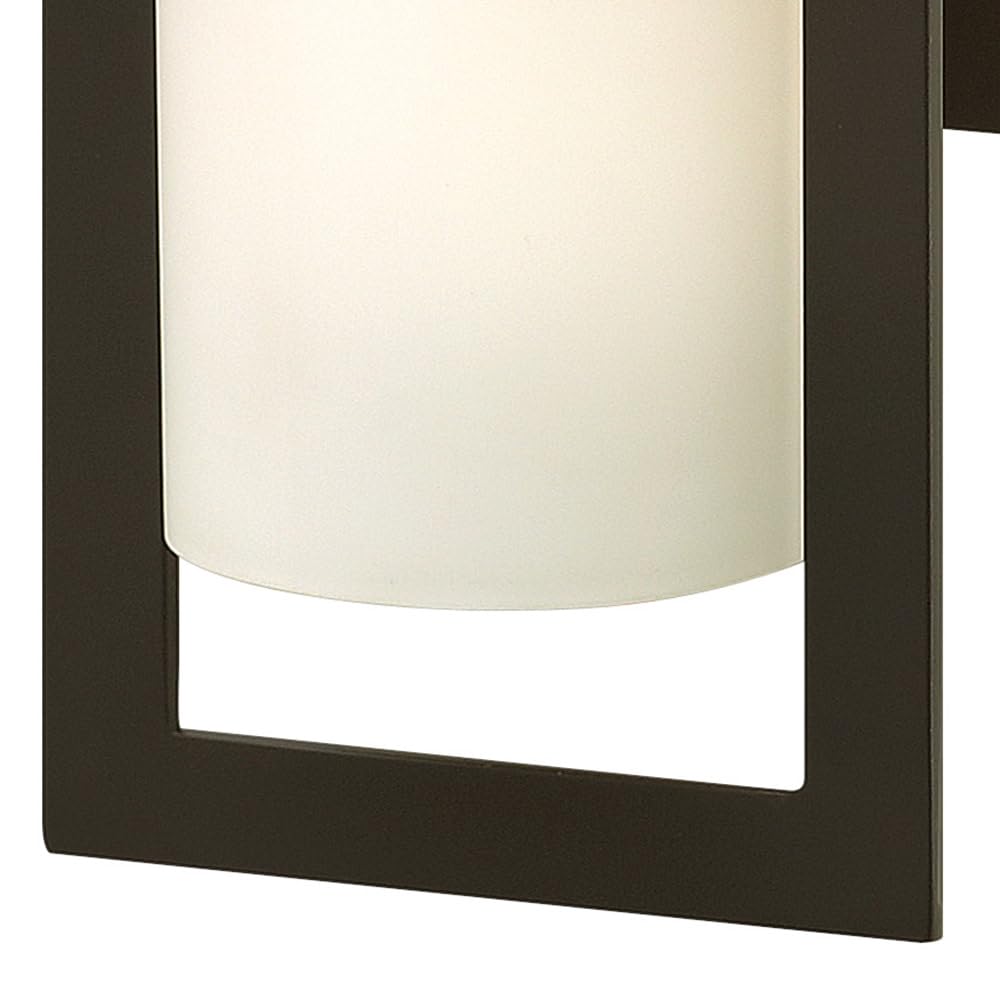 Hinkley Colfax Collection One Light Small Outdoor Wall Mount in Bronze - Perfect for Porch, Patio, and Garden Lighting