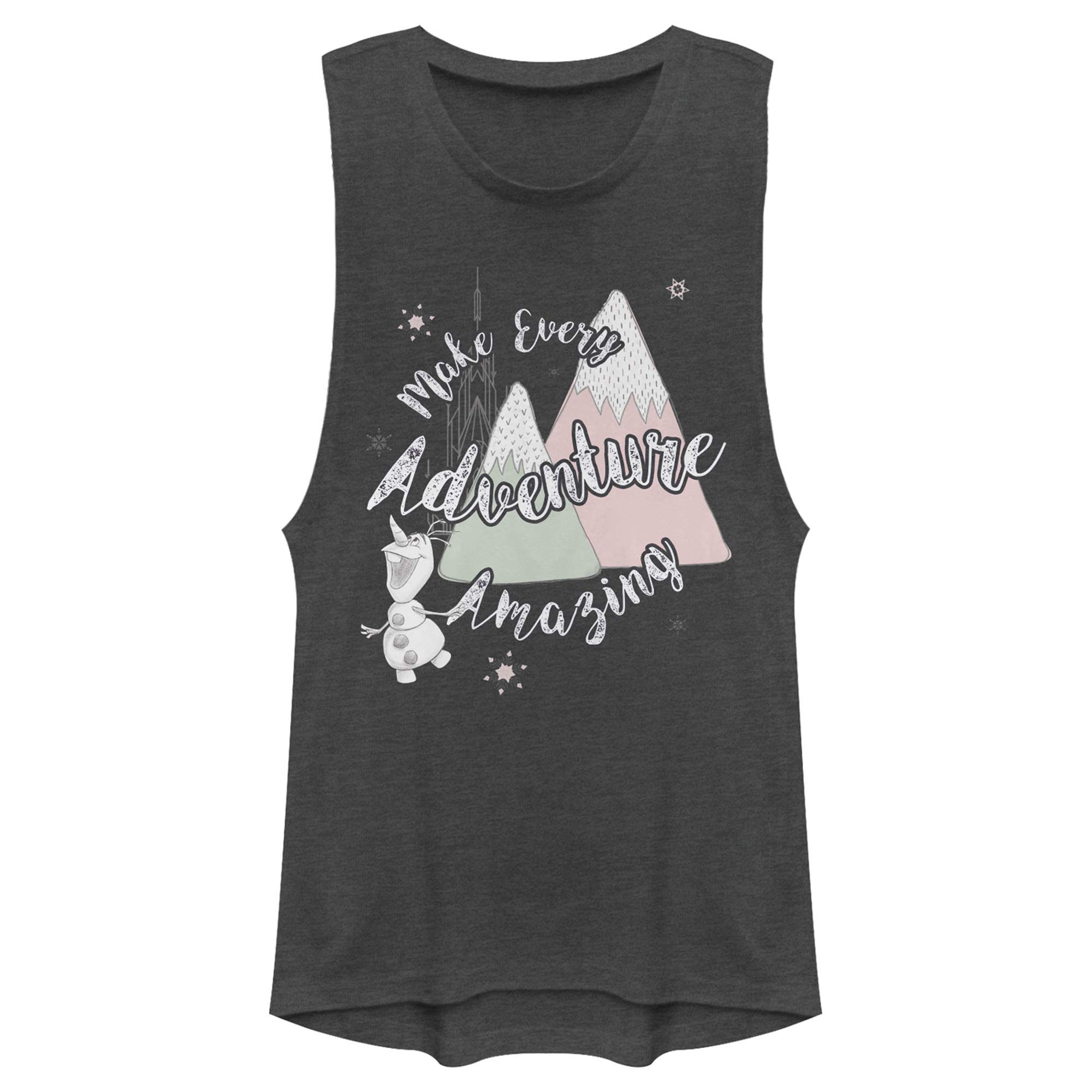 Frozen Adventure Festival Muscle Tee for Women - Casual & Fun Outfits