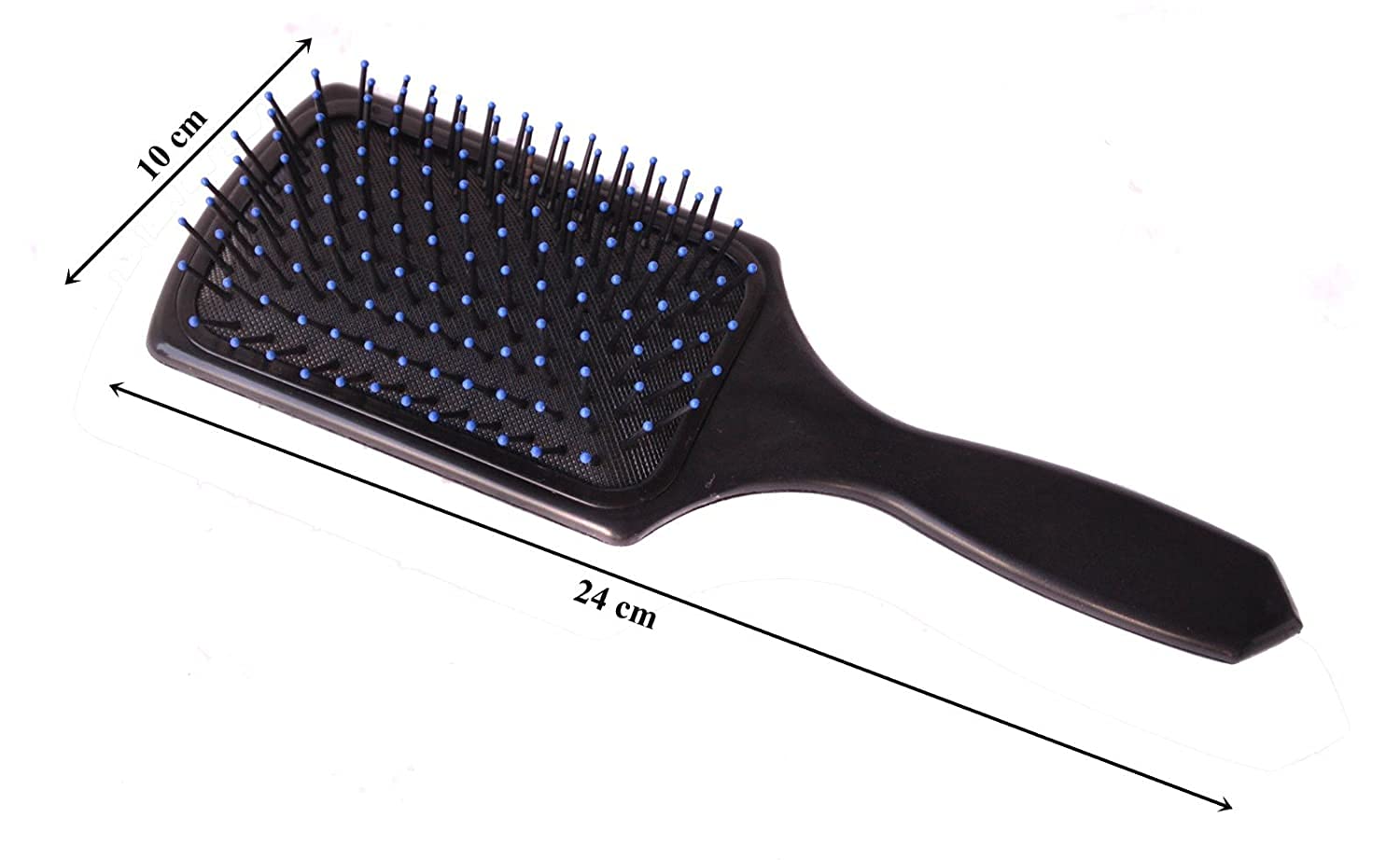 CARAPACE Round Rolling Curling Roller Comb Hair Brush with Professional Paddle Brush - Styling Tool for Men & Women - Perfect for Salon, Home Hair Care, and Travel Use