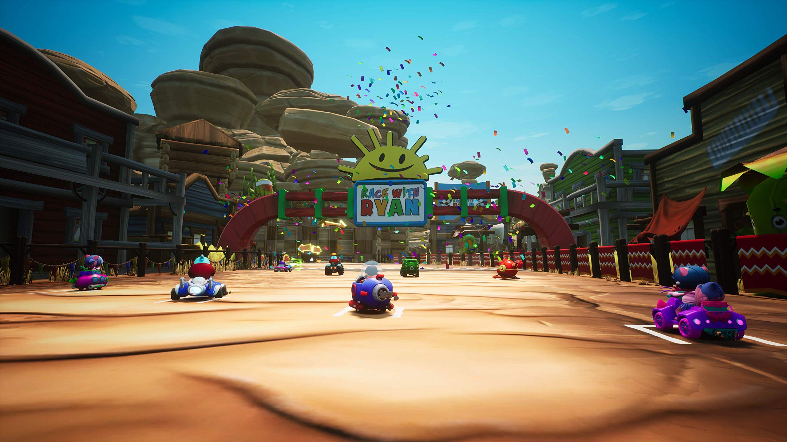 Race with Ryan - Exciting Nintendo Switch Racing Game for Kids - Fun Family Adventure & Multiplayer Party Game