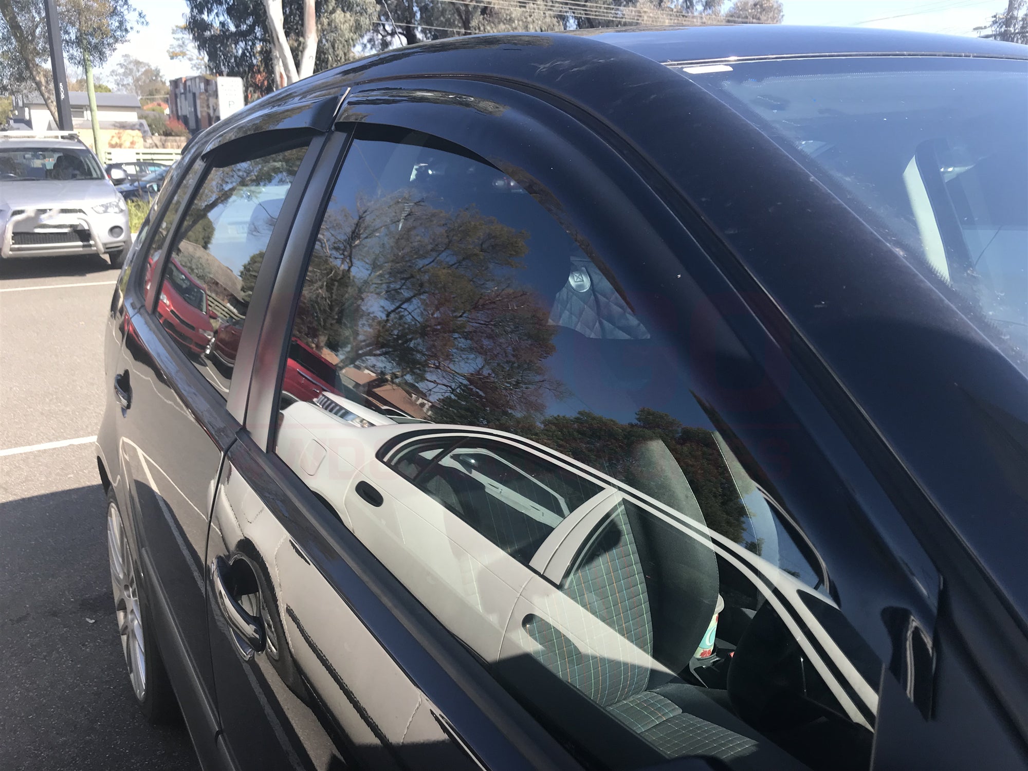 Volkswagen Polo 9N Series 5-Door Hatchback Weather Shields (2002-2010) | Car Window Rain Guards for All-Weather Protection & Style Enhancement | Perfect for Rainy Days & Road Trips