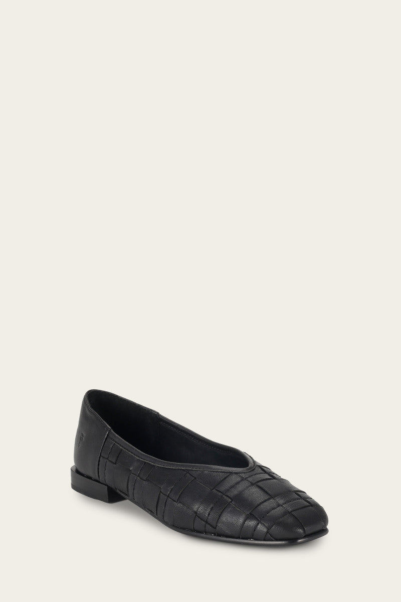 Claire Woven Flat Shoes - Comfortable & Stylish Women's Loafers | Perfect for Work, Casual Outfits & Travel