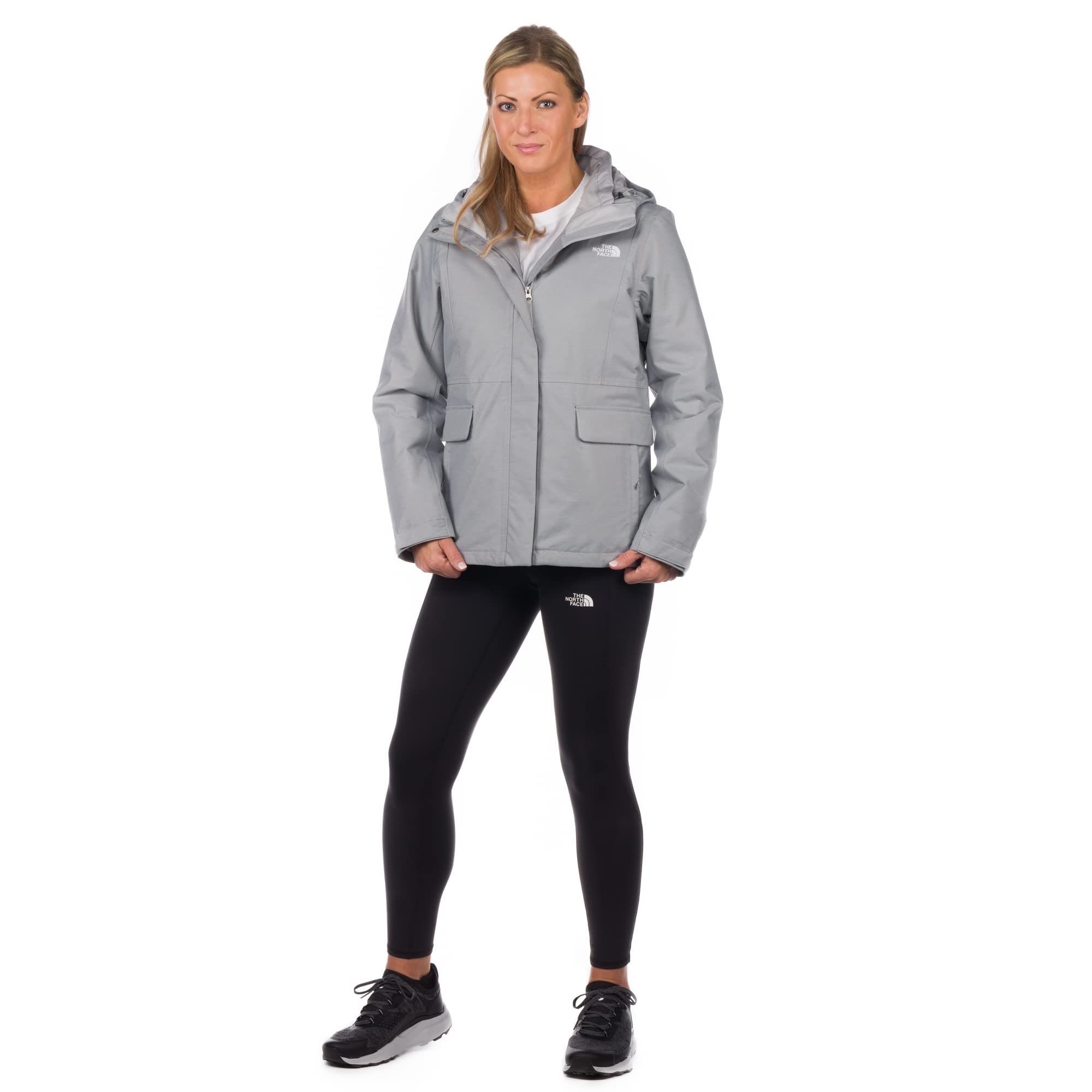 The North Face Women's Monarch Triclimate Jacket - Waterproof Windproof 3-in-1 Outdoor Jacket for Hiking, Camping & Travel