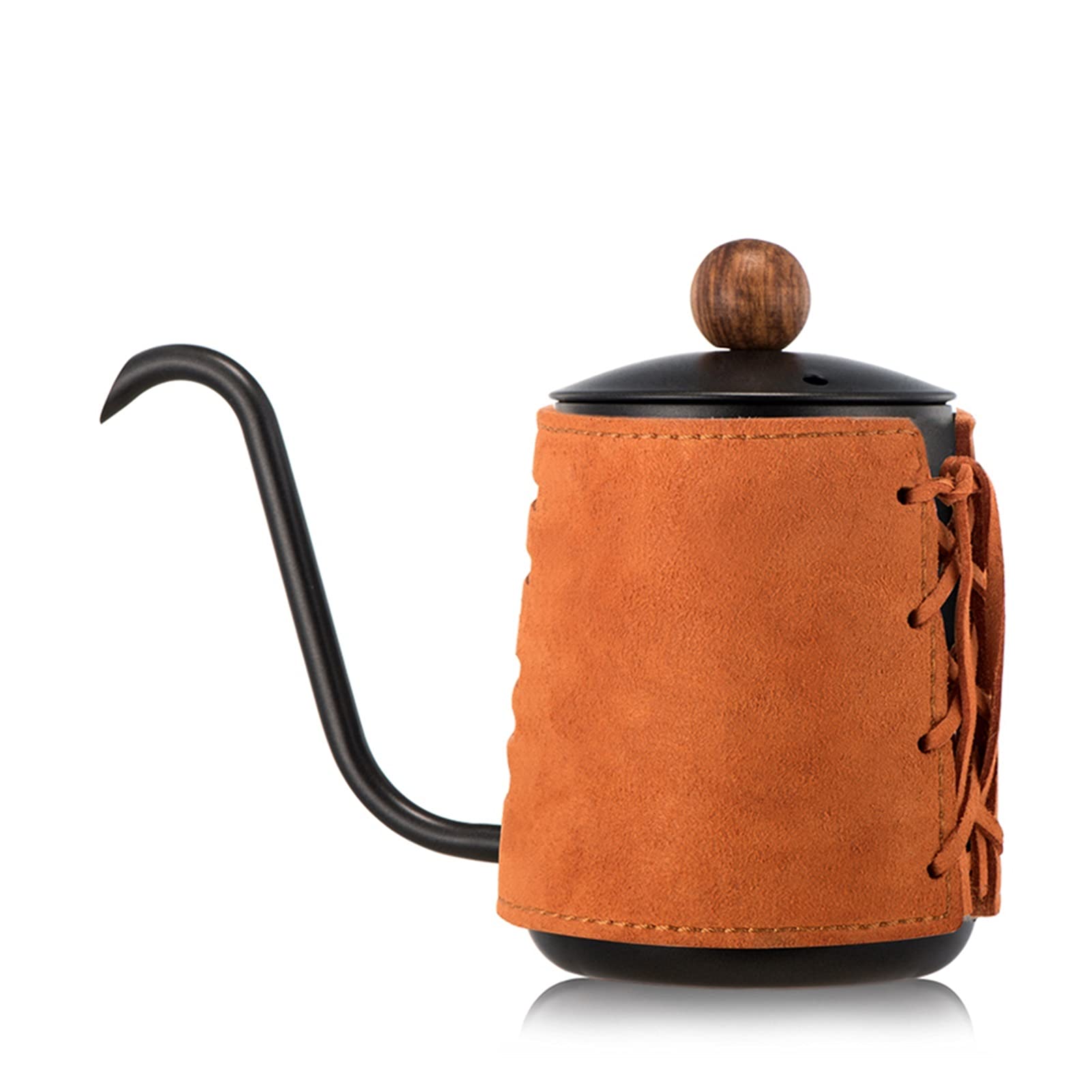 **Stainless Steel Percolator Coffee Maker - 300ml Portable Camping Coffee Pot for Espresso & Italian Brewing, Durable Gooseneck Kettle for Outdoor, Travel & Home Use**