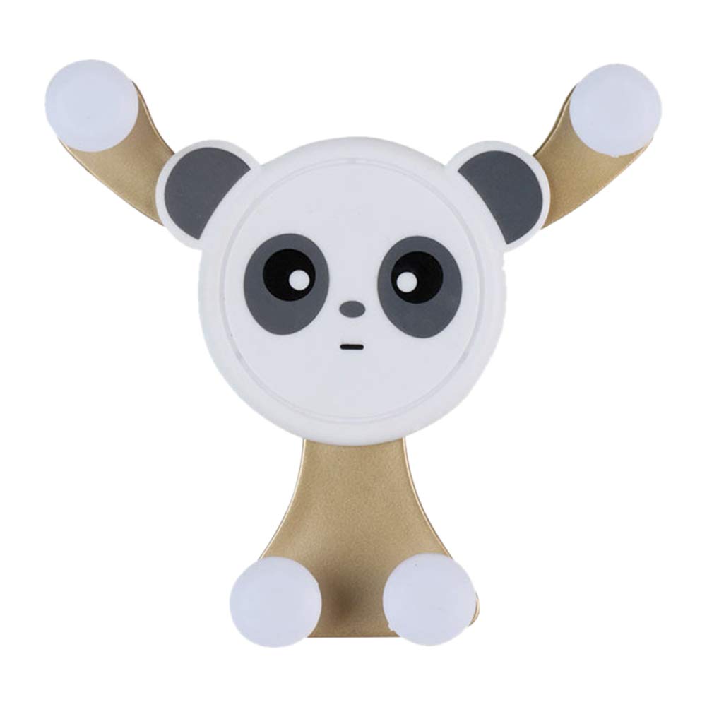 Universal Cute Panda Car Air Vent Phone Holder - Gravity Phone Mount Stand for iPhone & Android - Perfect for Driving, Commuting & Road Trips