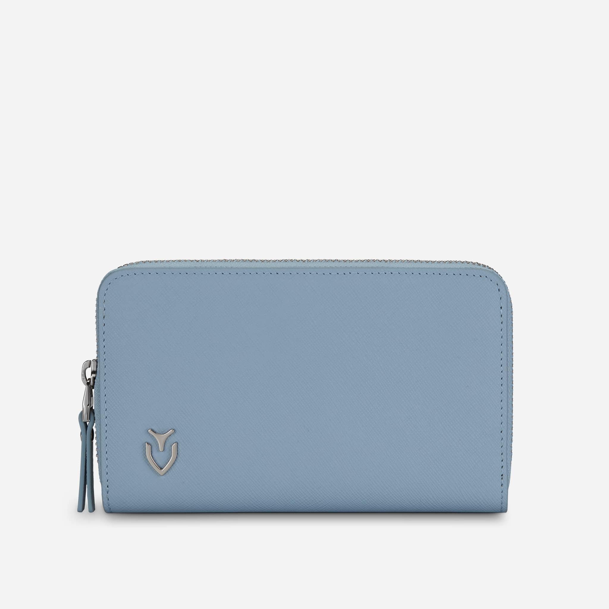 Genuine Leather Essentials Pouch - Premium Travel Organizer for Wallet, Keys & Accessories - Perfect for Men & Women on the Go